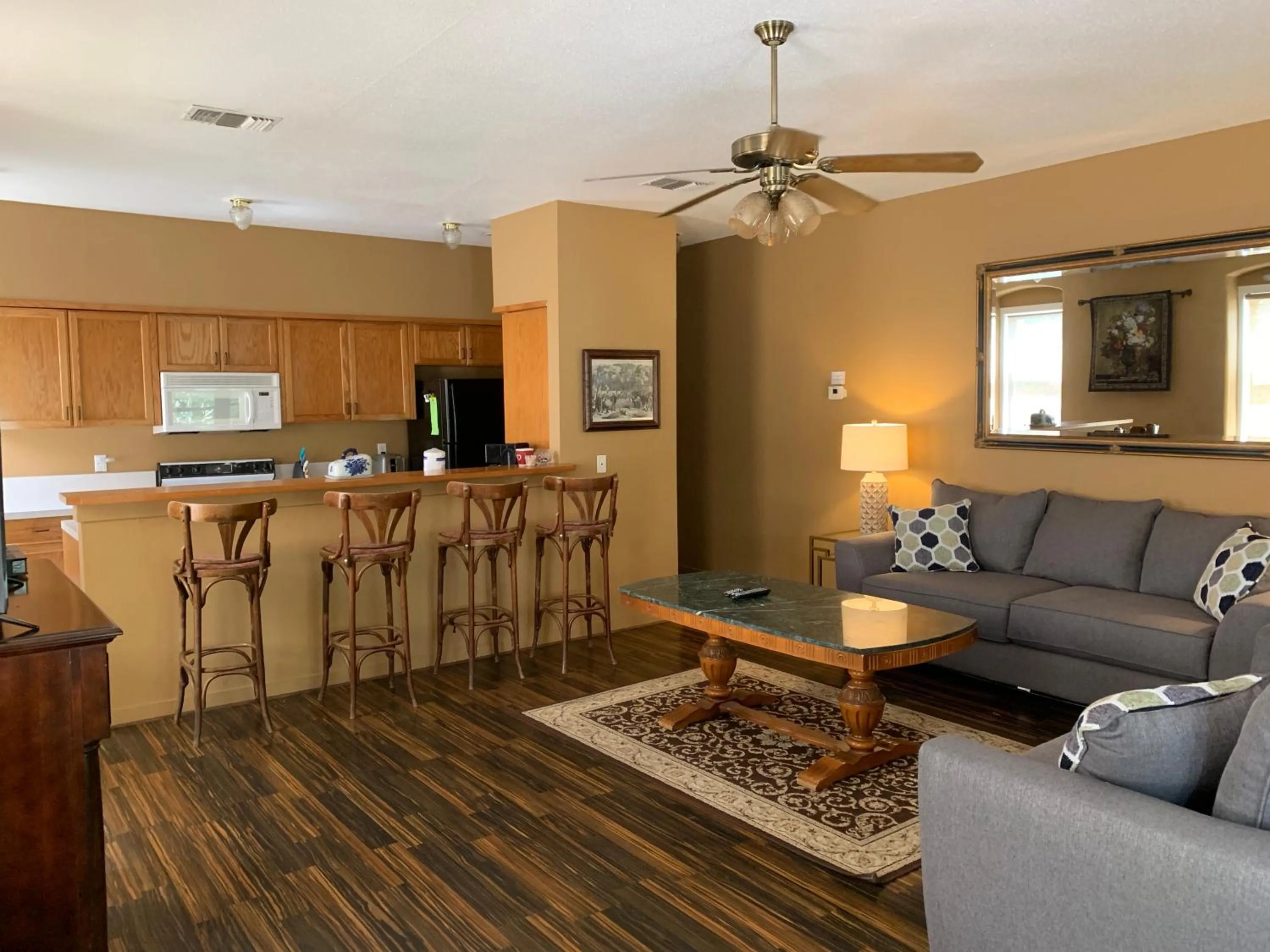 Living room in Schmitz Bed & Breakfast