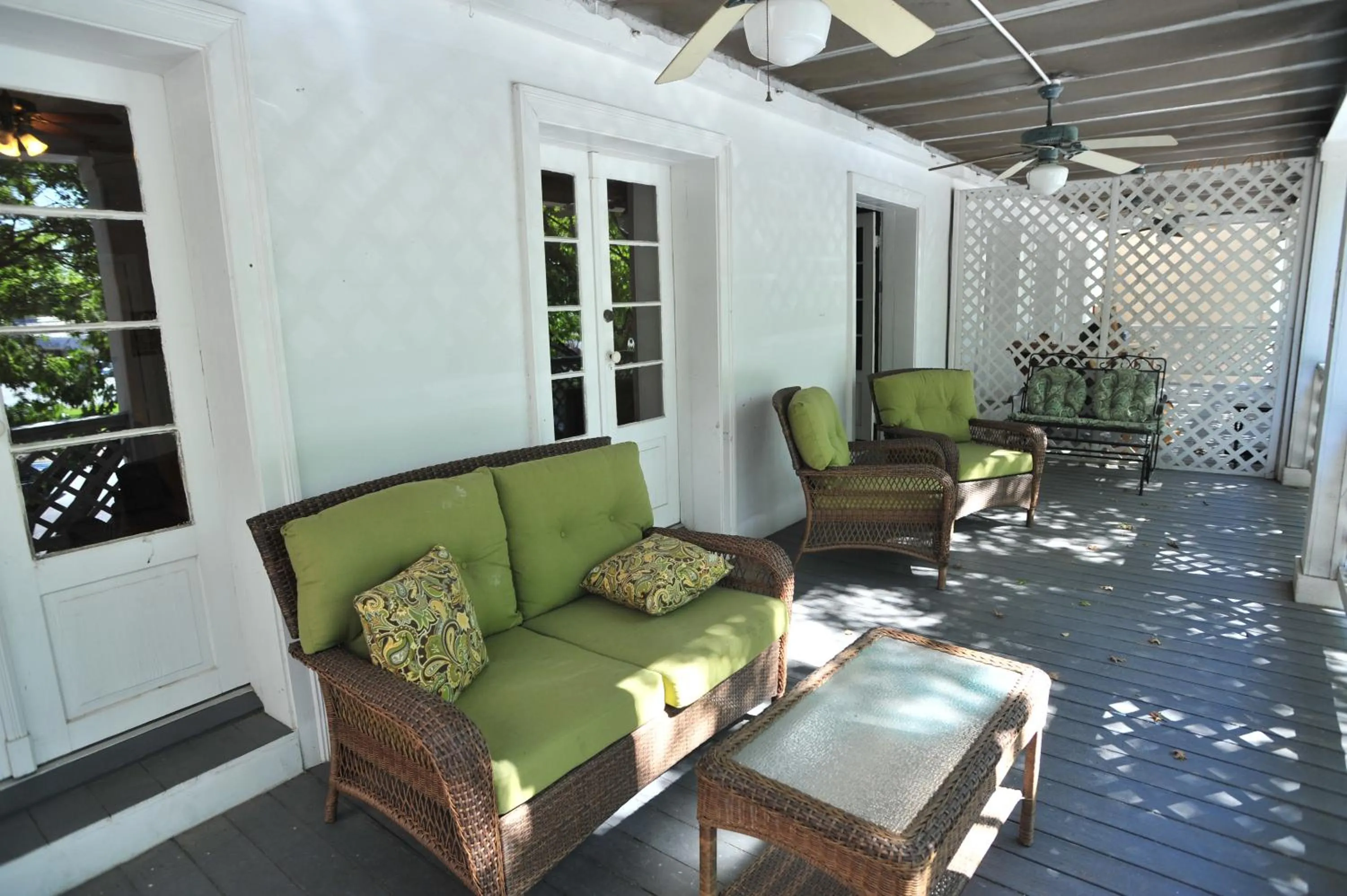 Patio in Schmitz Bed & Breakfast