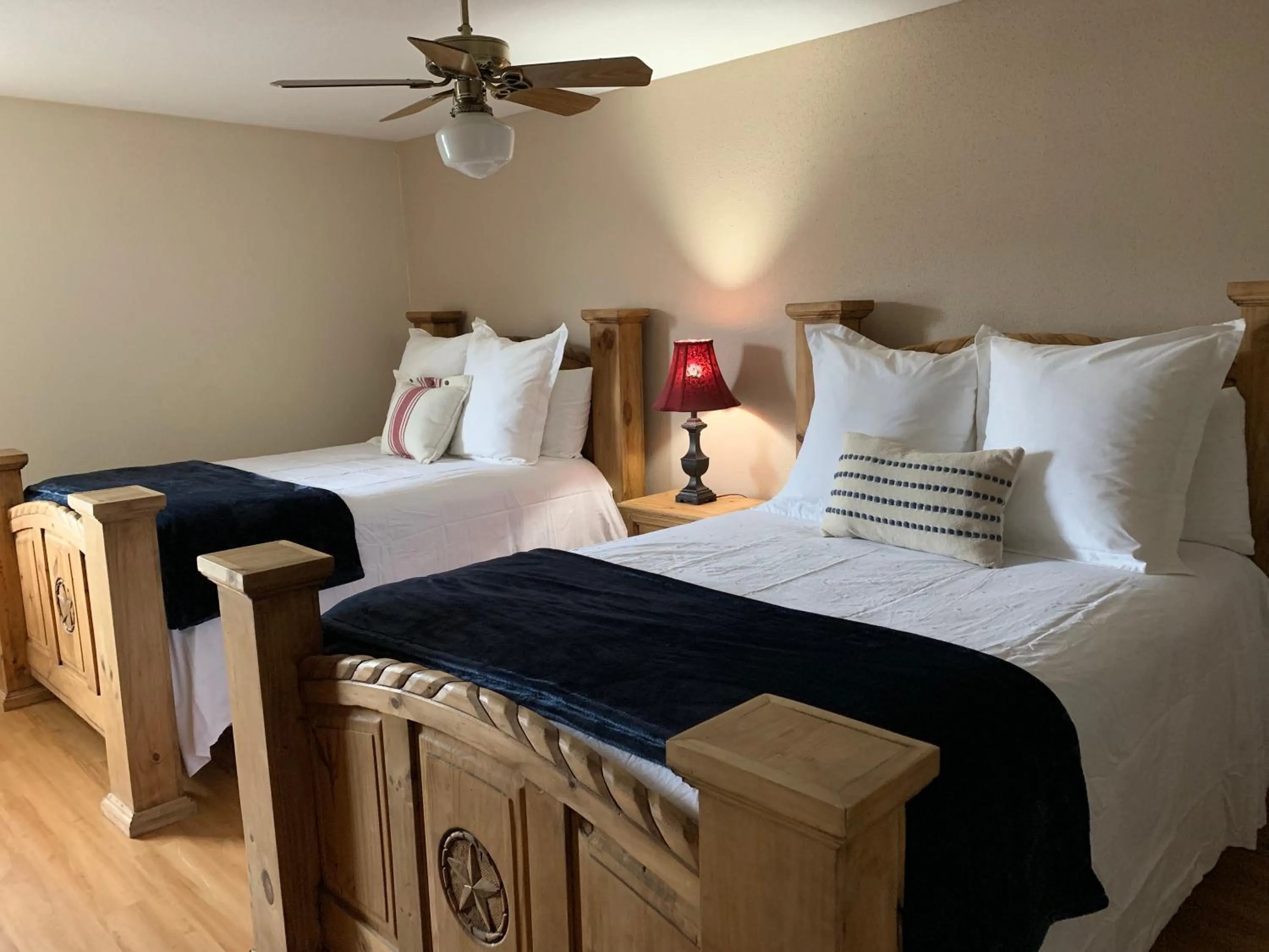 Bed in Schmitz Bed & Breakfast