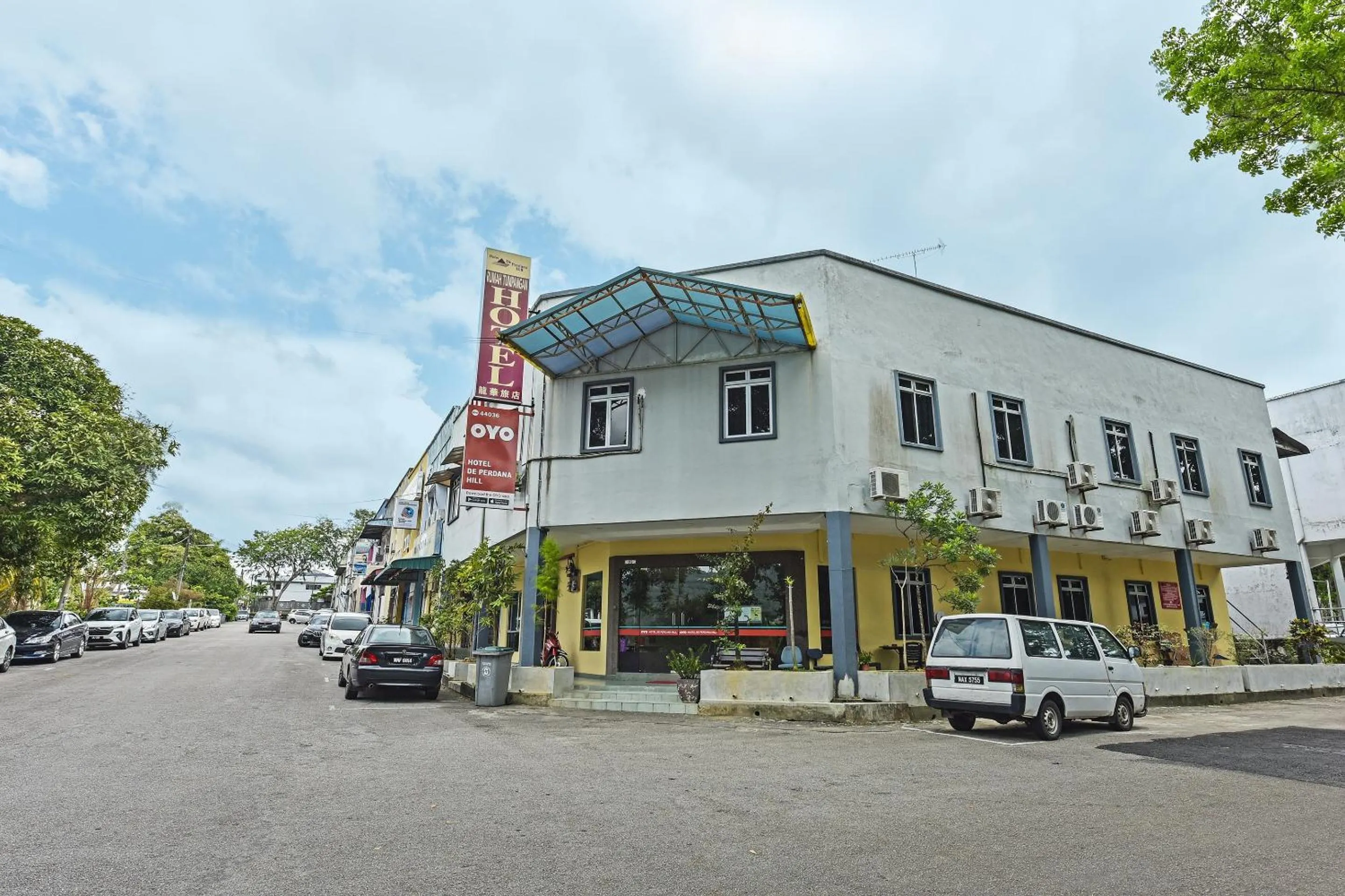 Facade/entrance in Hotel O De Perdana Hill