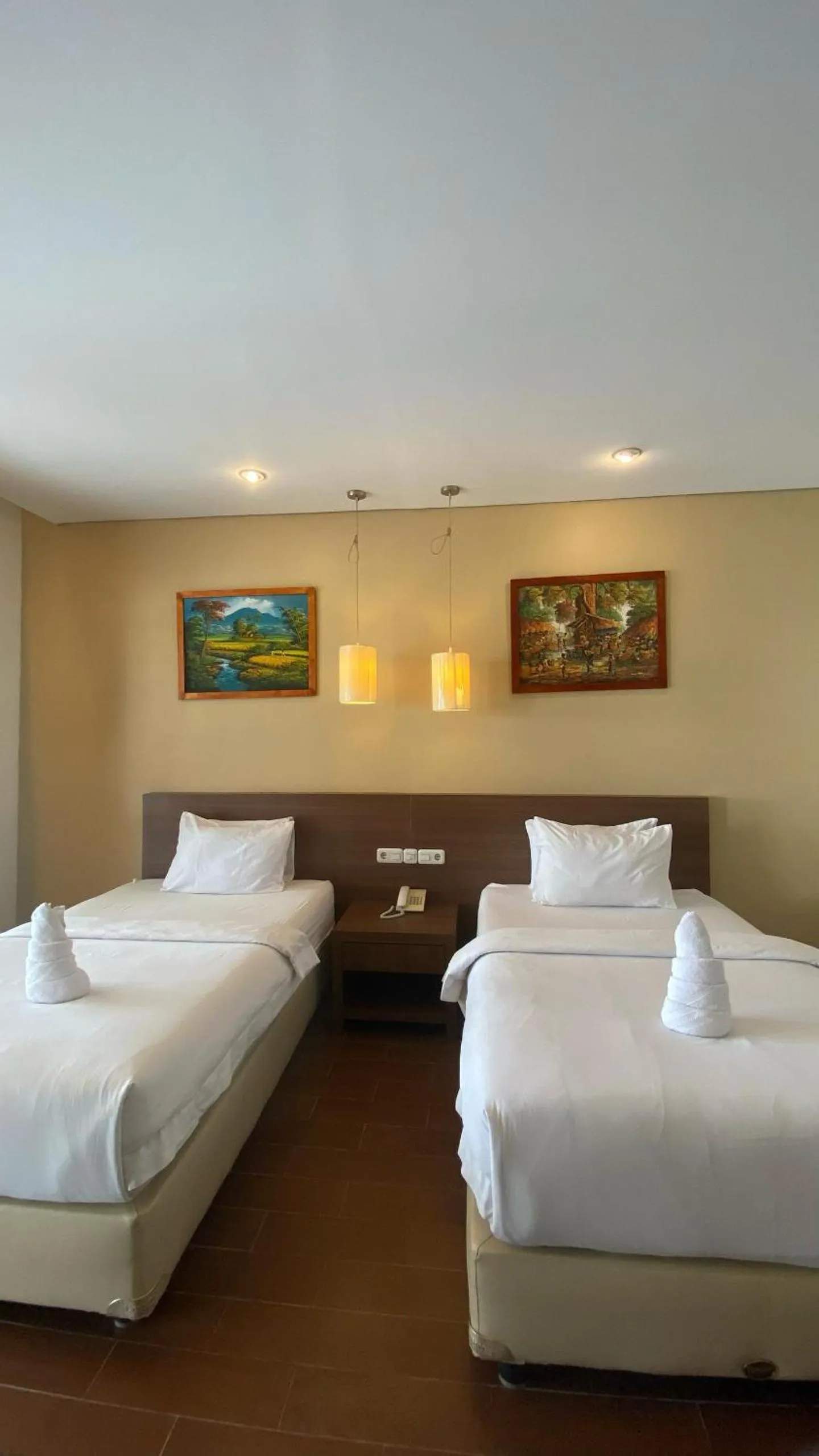 Bed in Hotel Ompu Herti