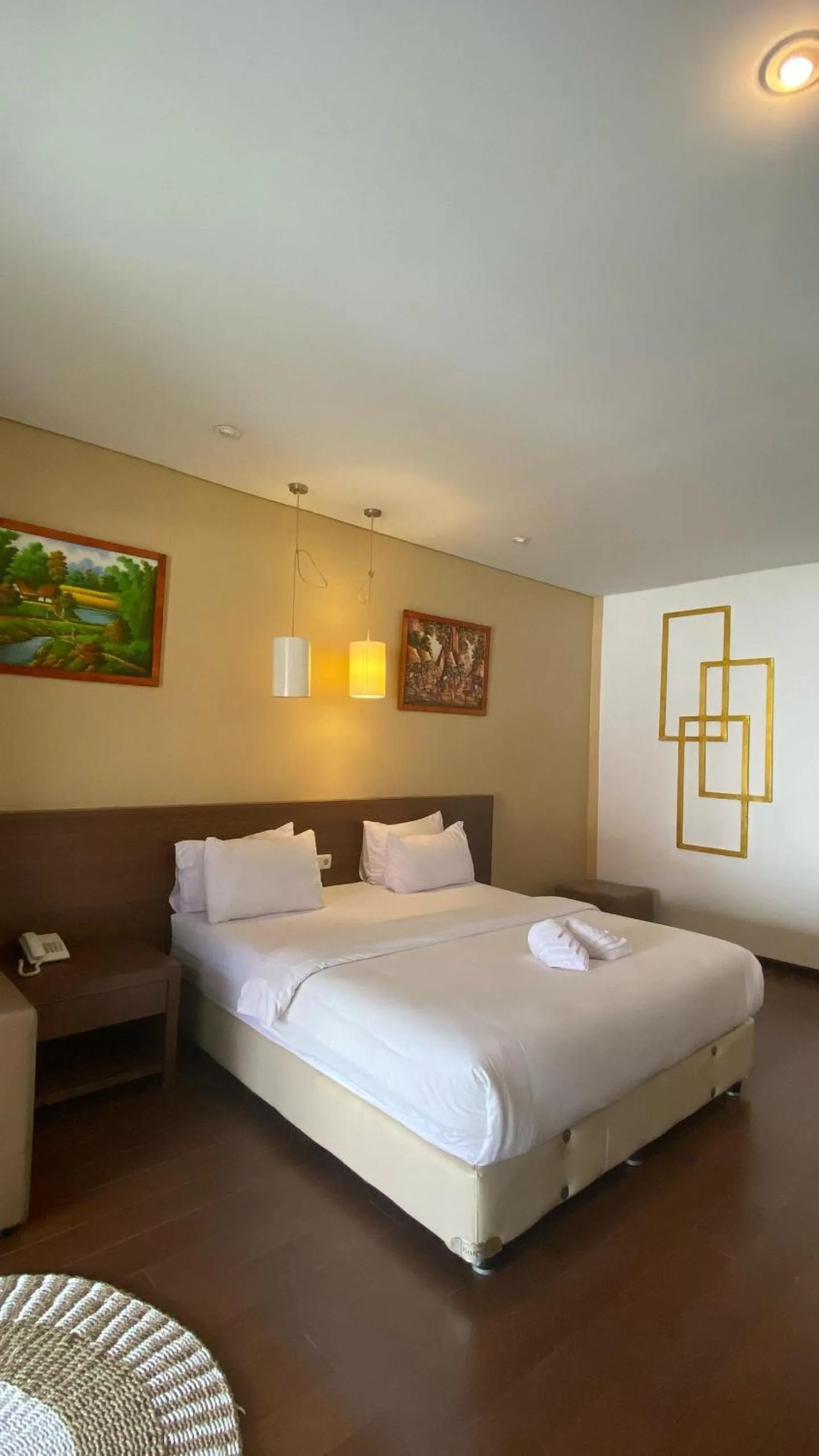 Bed in Hotel Ompu Herti