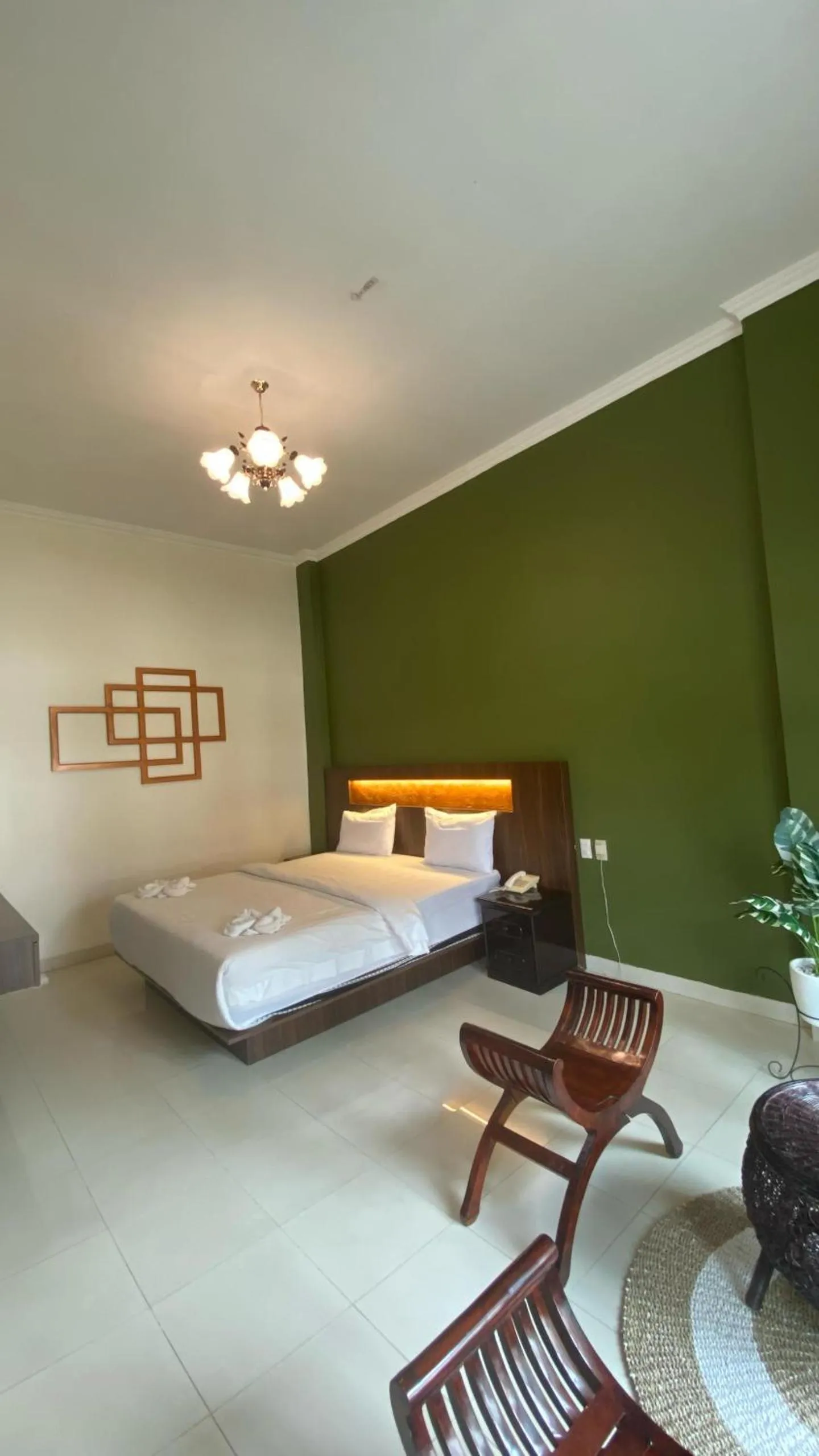 Bed in Hotel Ompu Herti