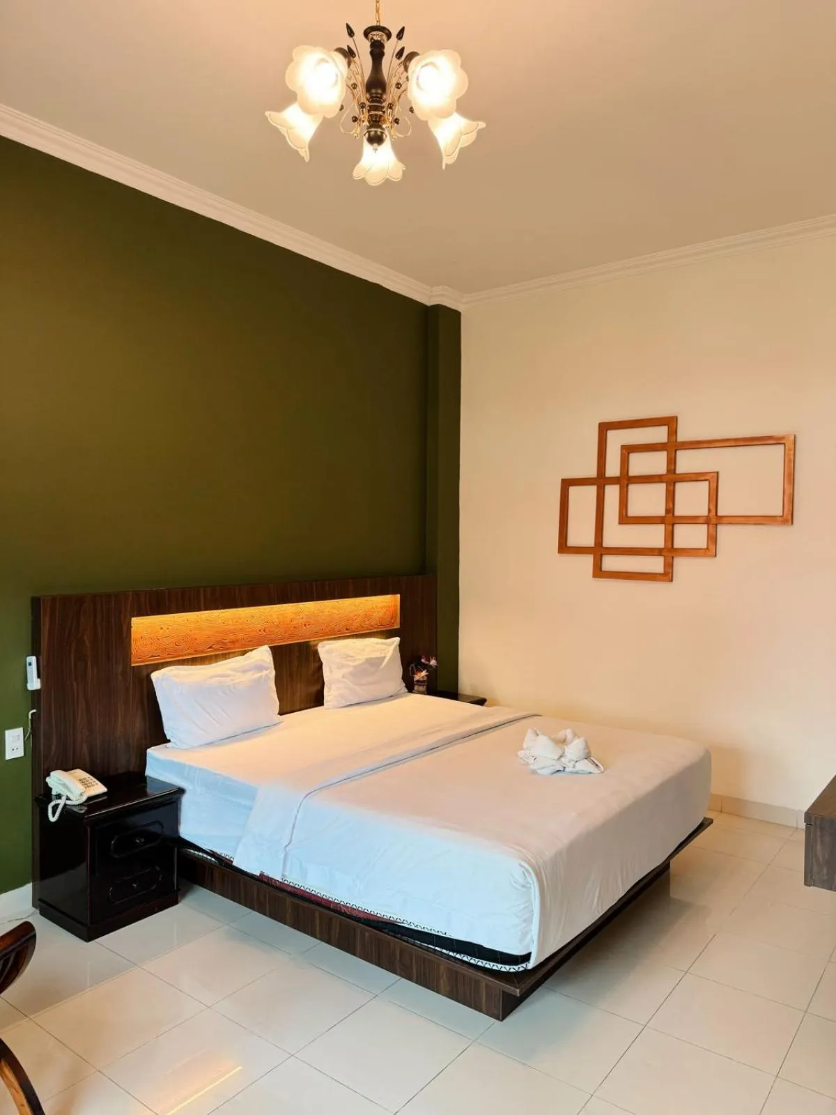 Bed in Hotel Ompu Herti