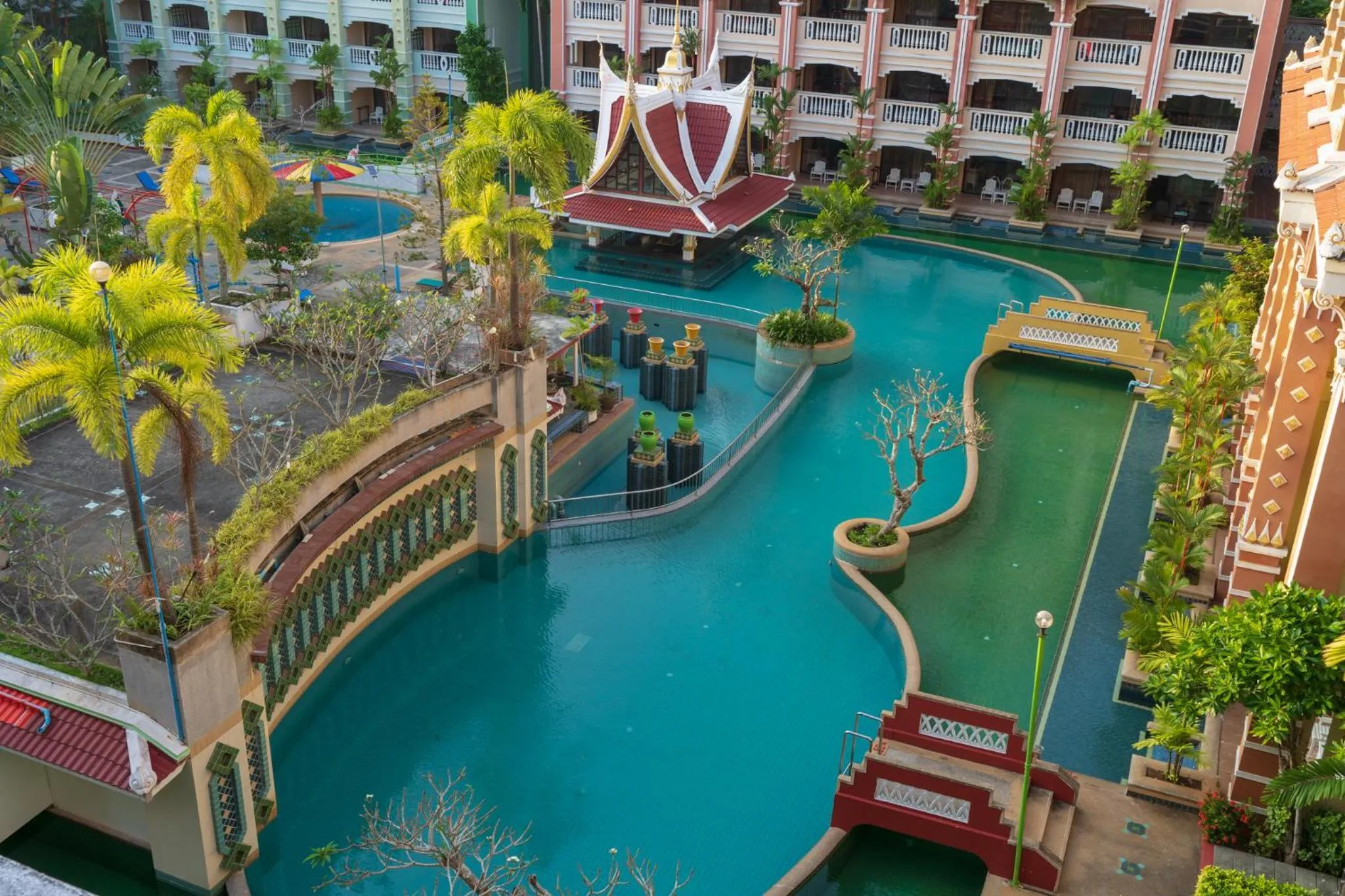 Swimming pool in Ayodhaya Palace Beach Resort - SHA Plus certified