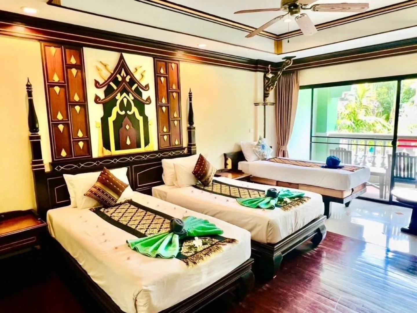 Bedroom, Bed in Ayodhaya Palace Beach Resort - SHA Plus certified