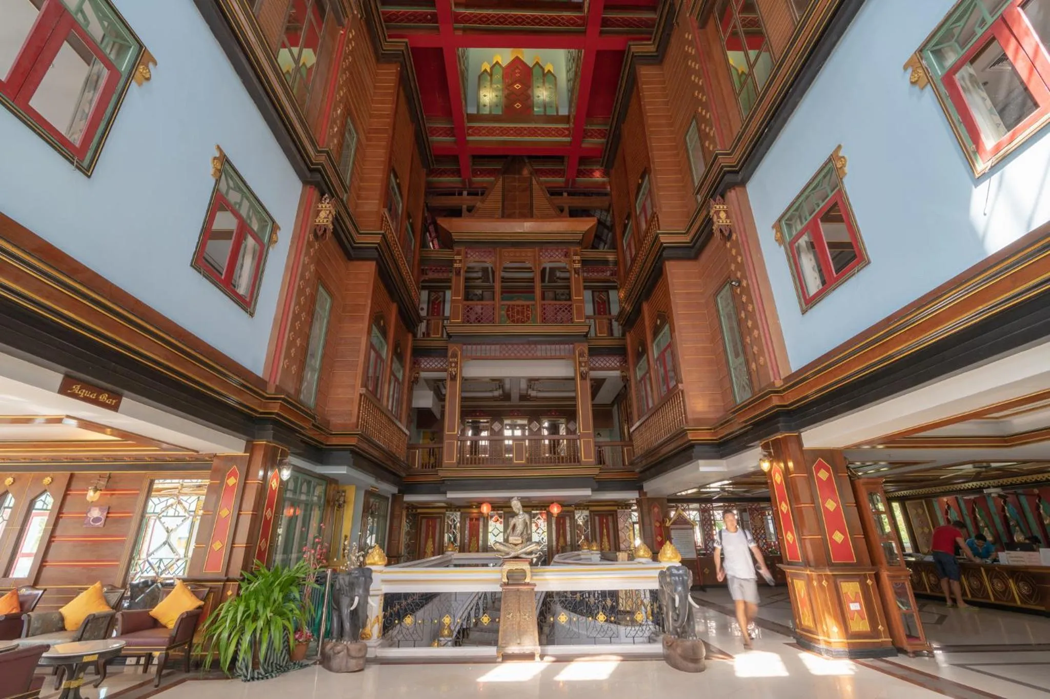 Property building in Ayodhaya Palace Beach Resort - SHA Plus certified