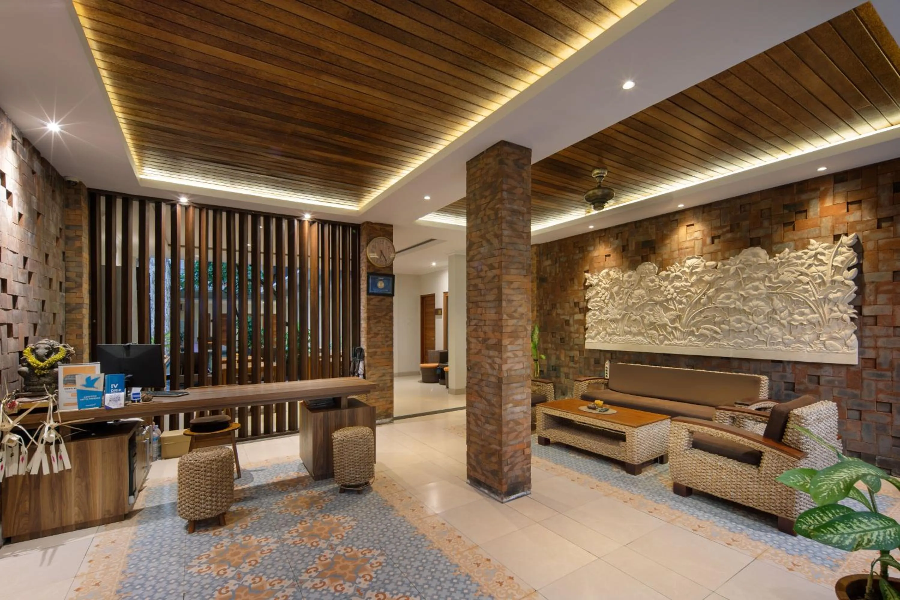 Lobby or reception in Angkul Angkul Segara Beach Kuta by Kamara