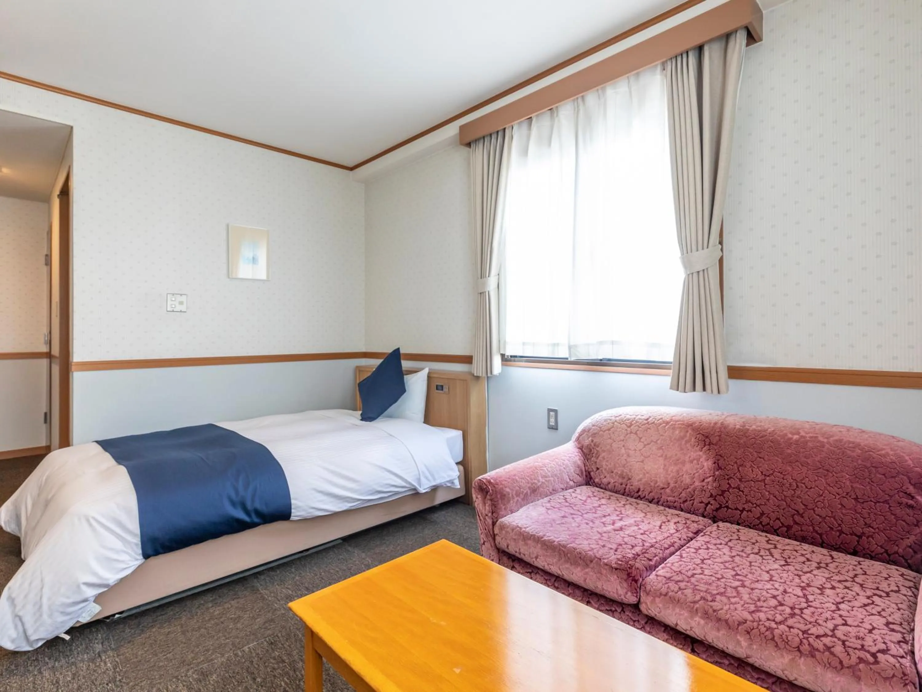 Bed in Tabist Asa Station Hotel