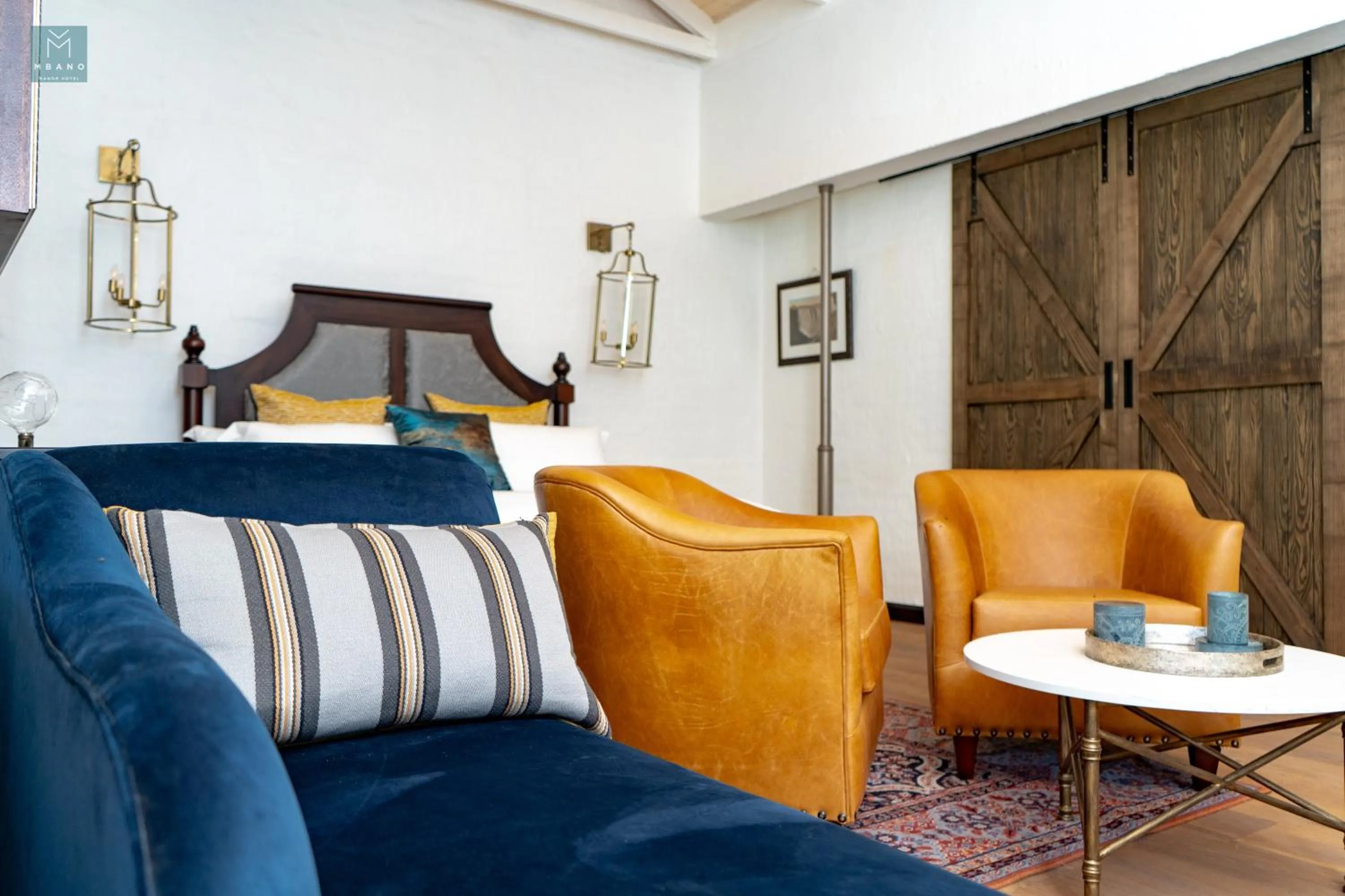 Bed in Mbano Manor Hotel Victoria Falls