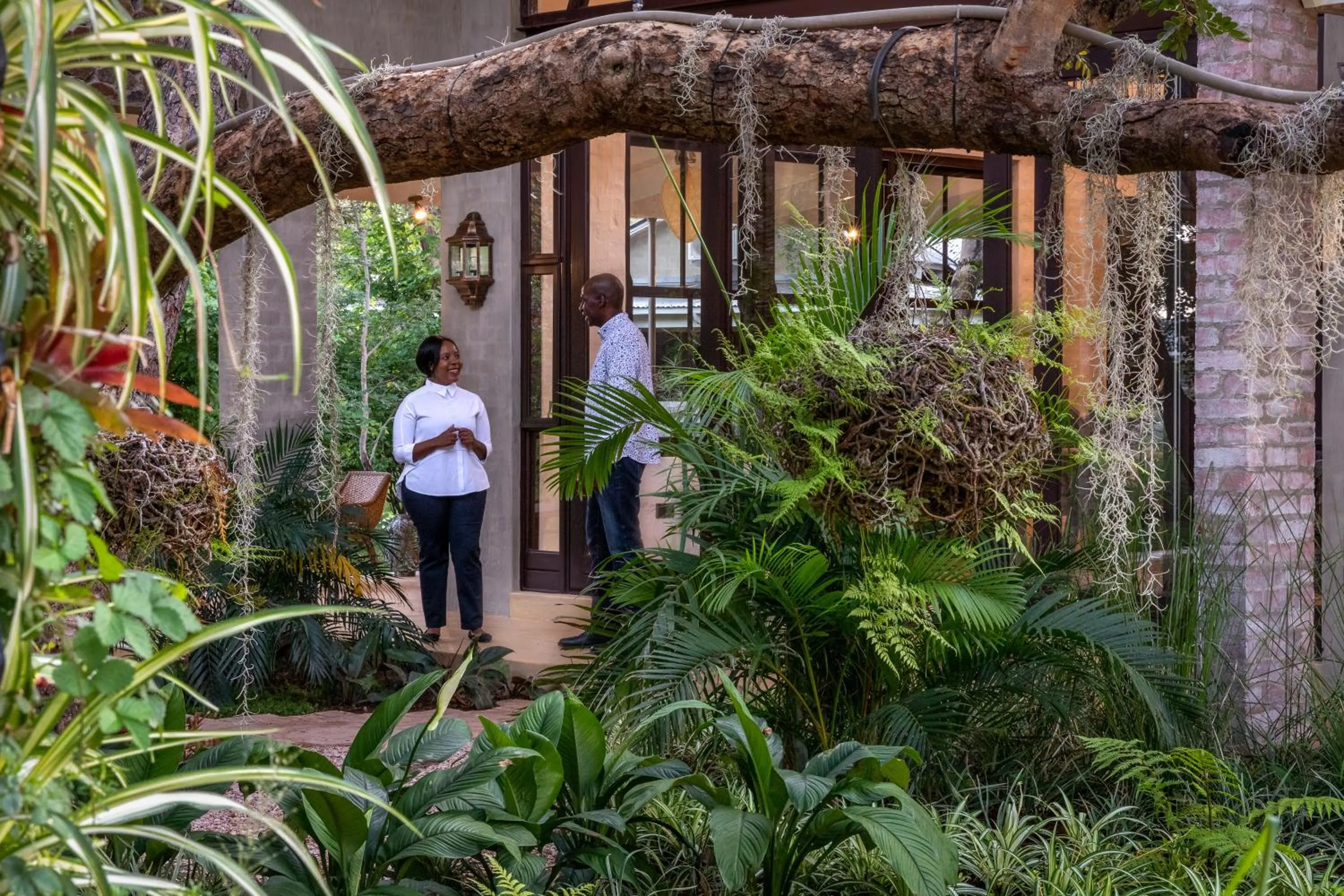 Facade/entrance in Mbano Manor Hotel Victoria Falls