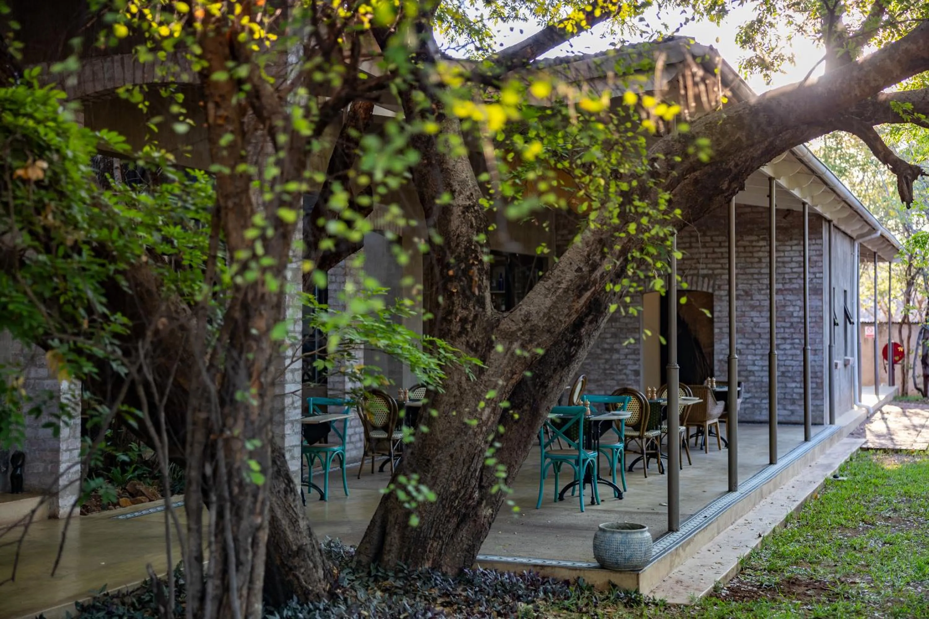 Property building in Mbano Manor Hotel Victoria Falls