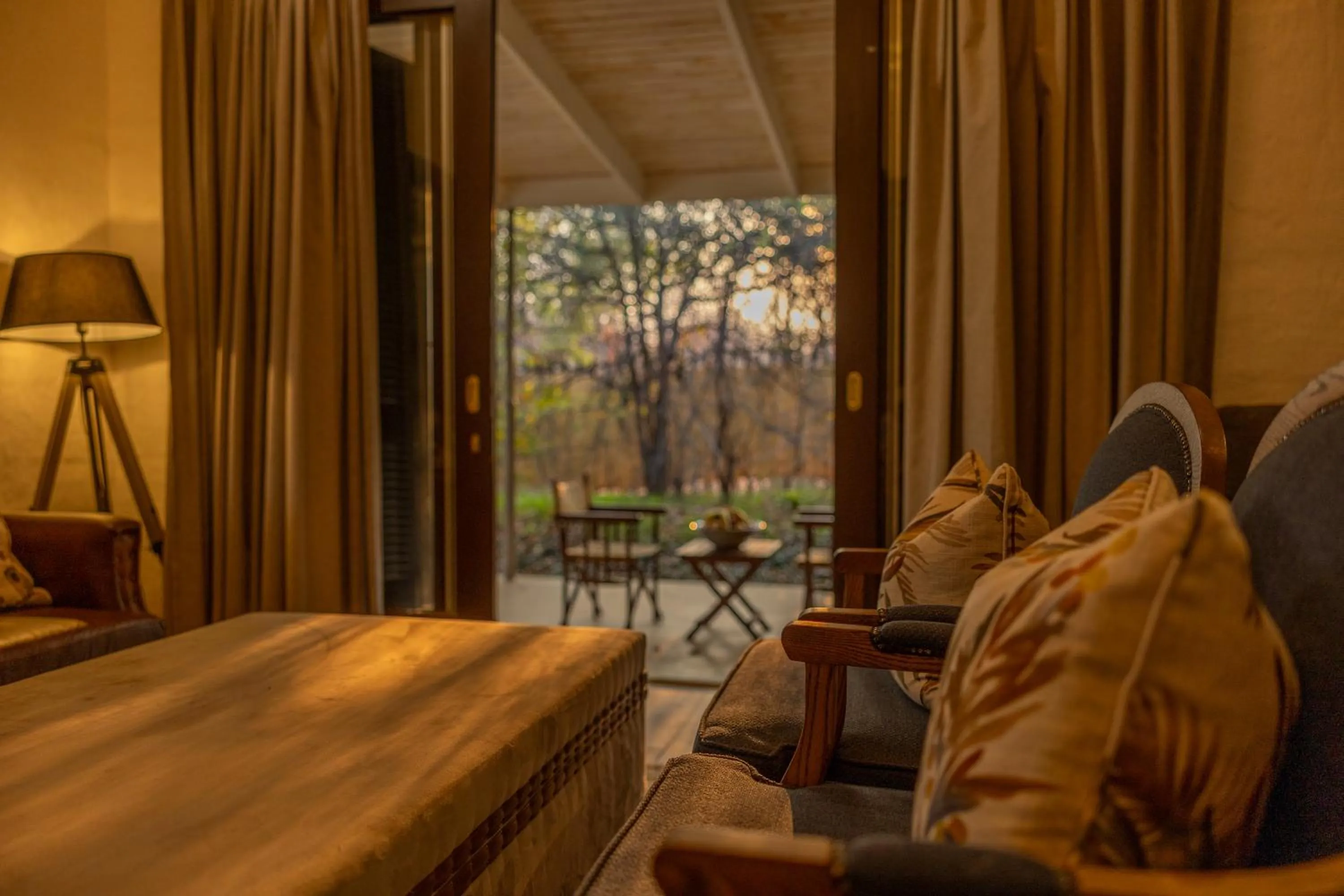 Living room in Mbano Manor Hotel Victoria Falls