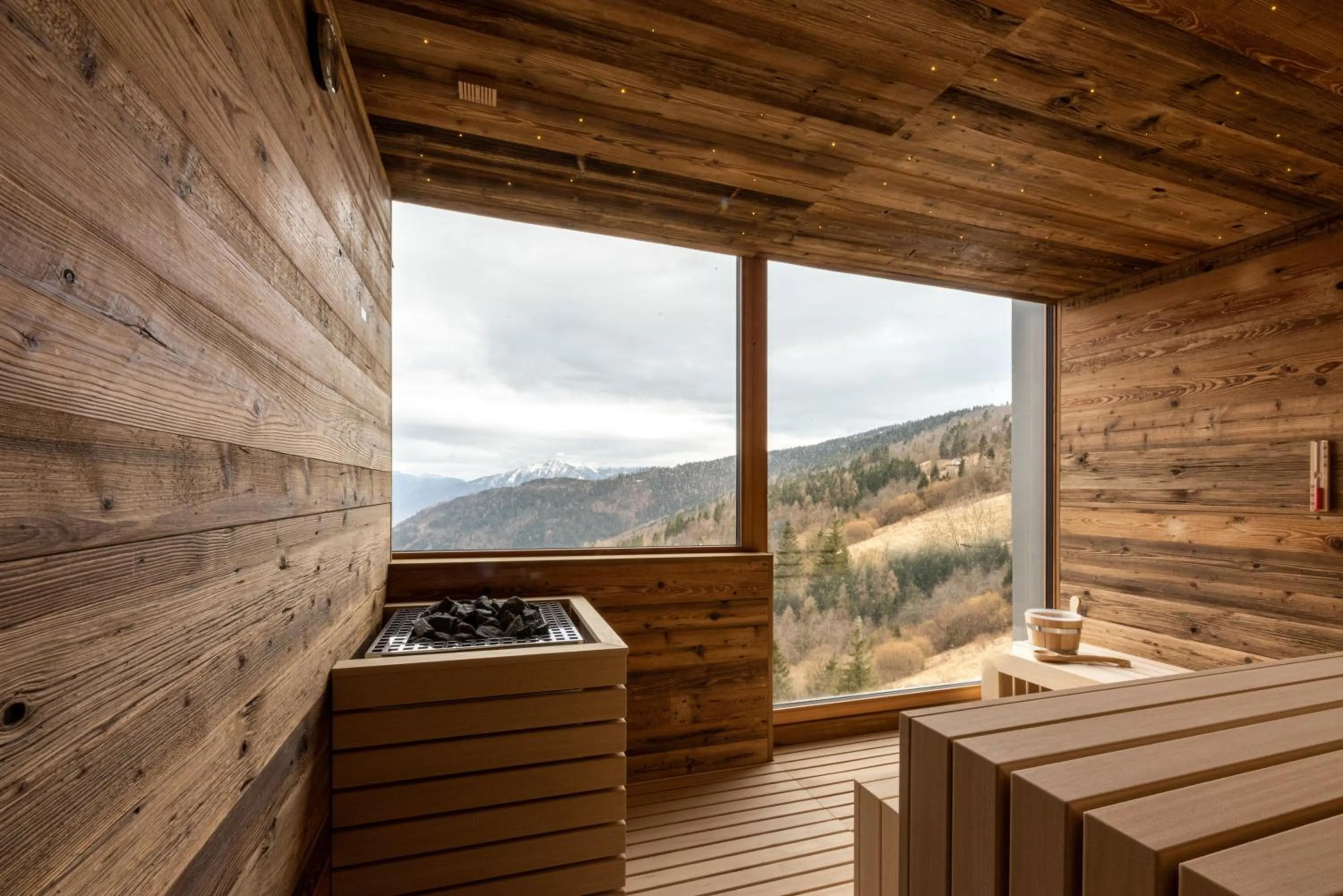 Sauna in Albergo Croce d'Aune