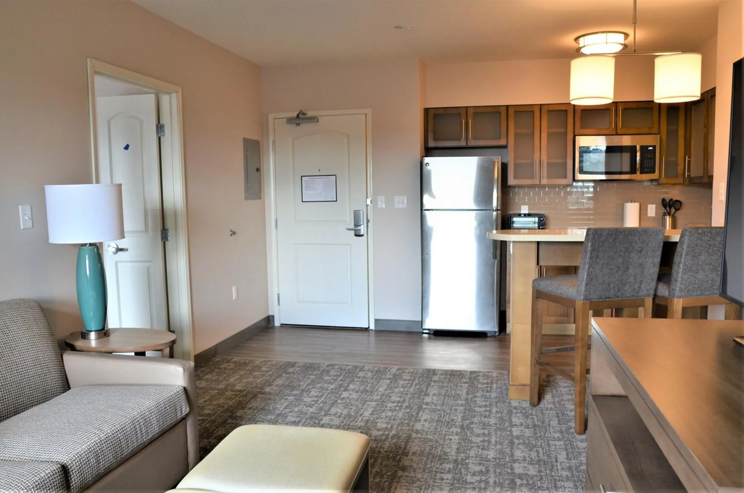 Two-Bedroom Suite with One King and Two Queen Beds - Hearing Accessible in Staybridge Suites - Orenco Station by IHG Two-Bedroom Suite with One King and Two Queen Beds - Hearing Accessible in Staybridge Suites - Orenco Station by IHG
