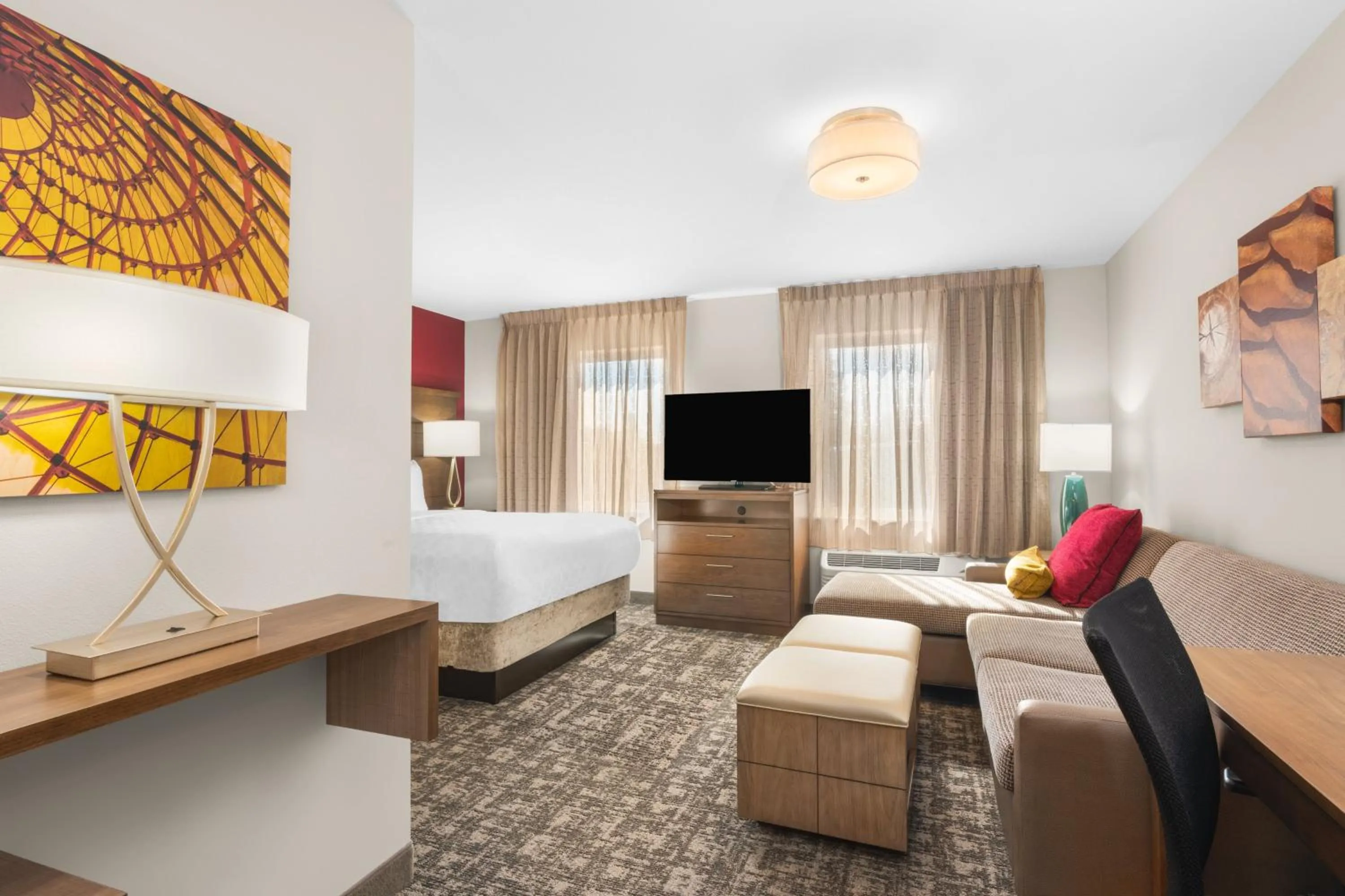 Photo of the whole room, Bed in Staybridge Suites - Orenco Station by IHG