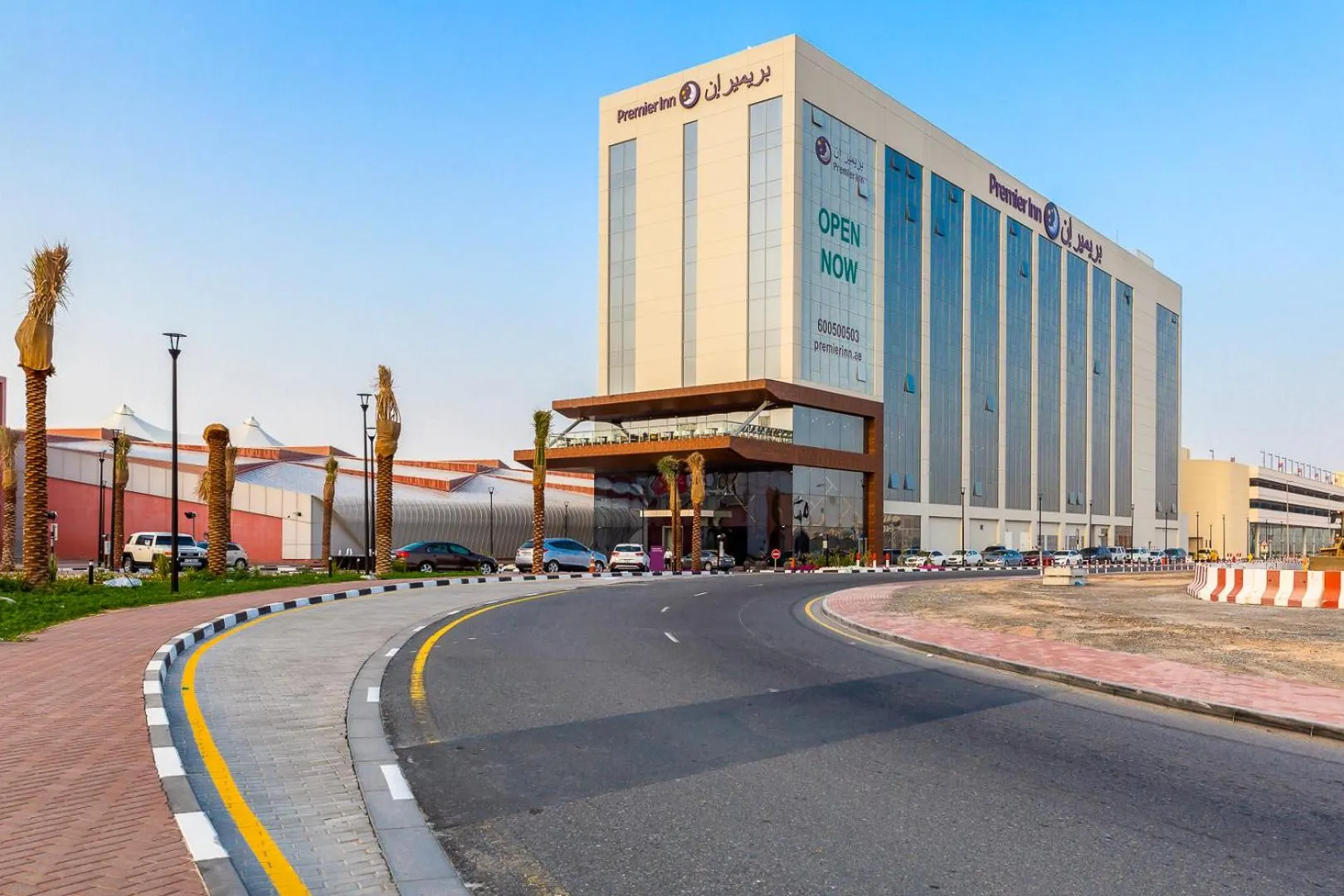 Property building in Premier Inn Dubai Dragon Mart