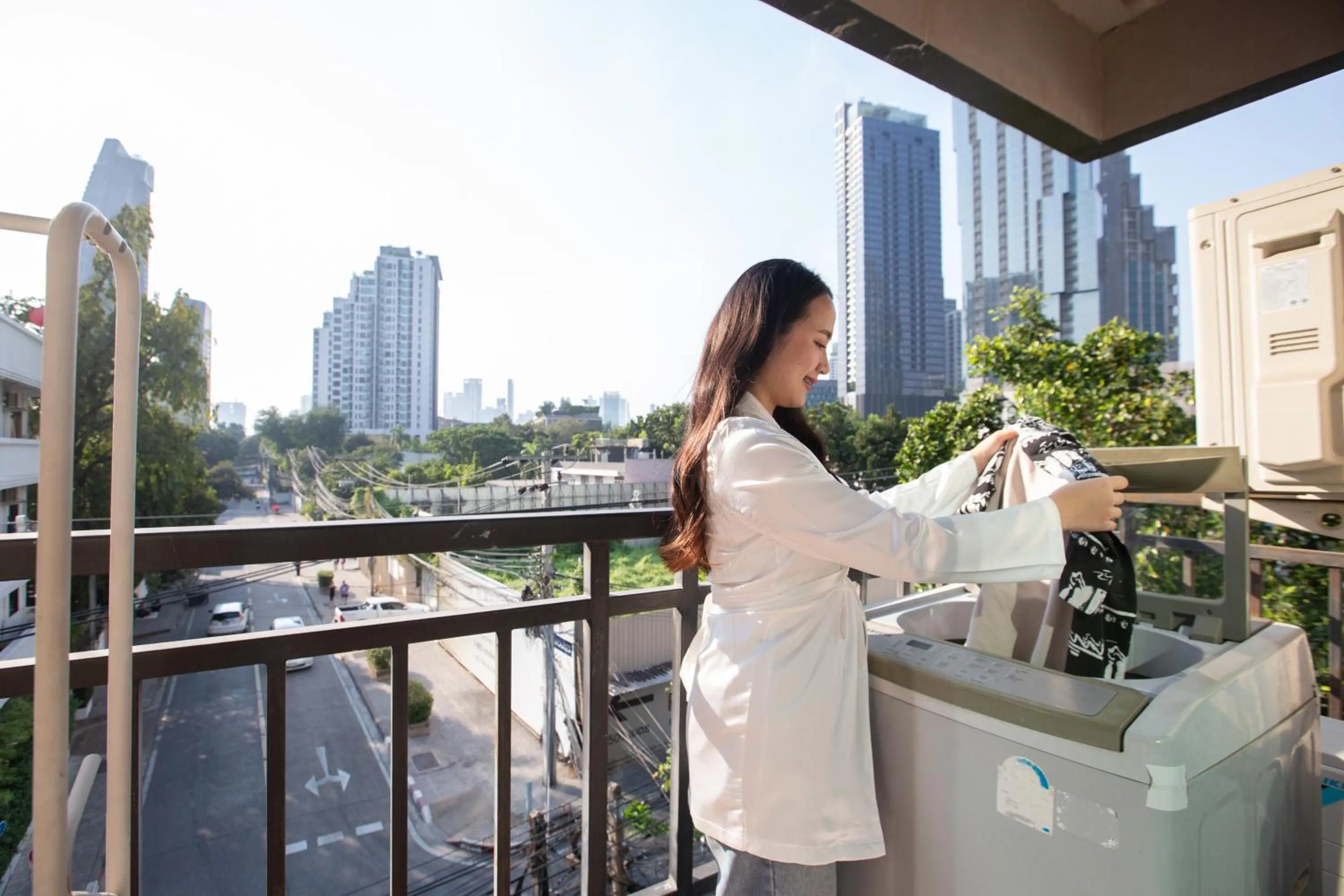 washing machine in Ascella Sukhumvit 38 - Thonglor