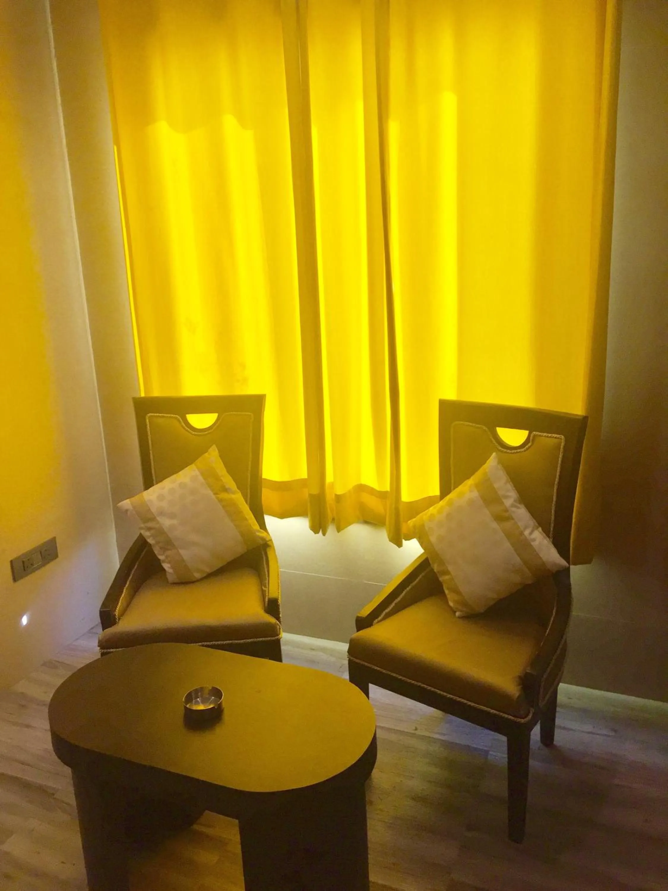 Seating area in Ace Prime Hotel