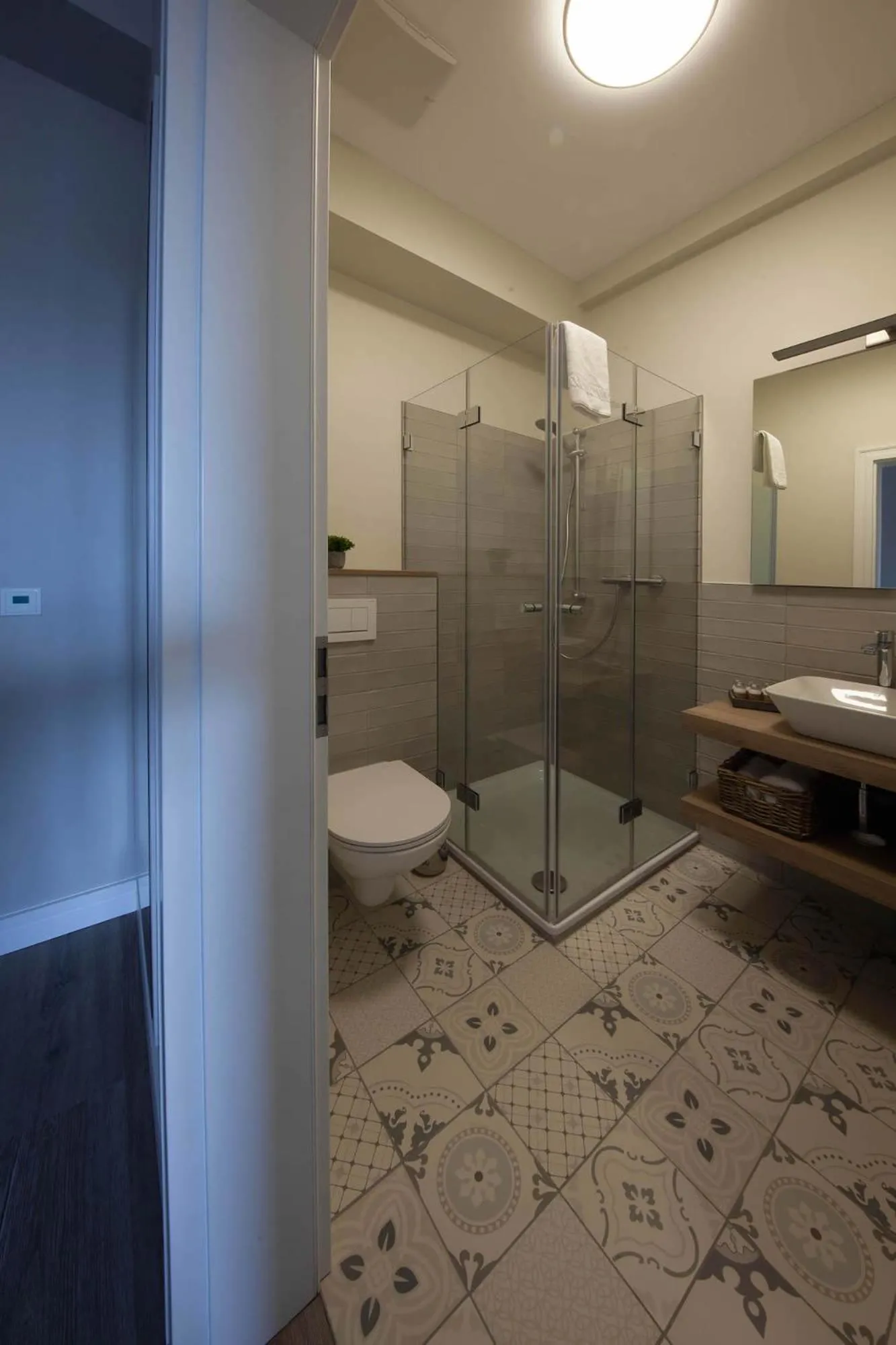 Shower in Hotel Altes Amtshaus