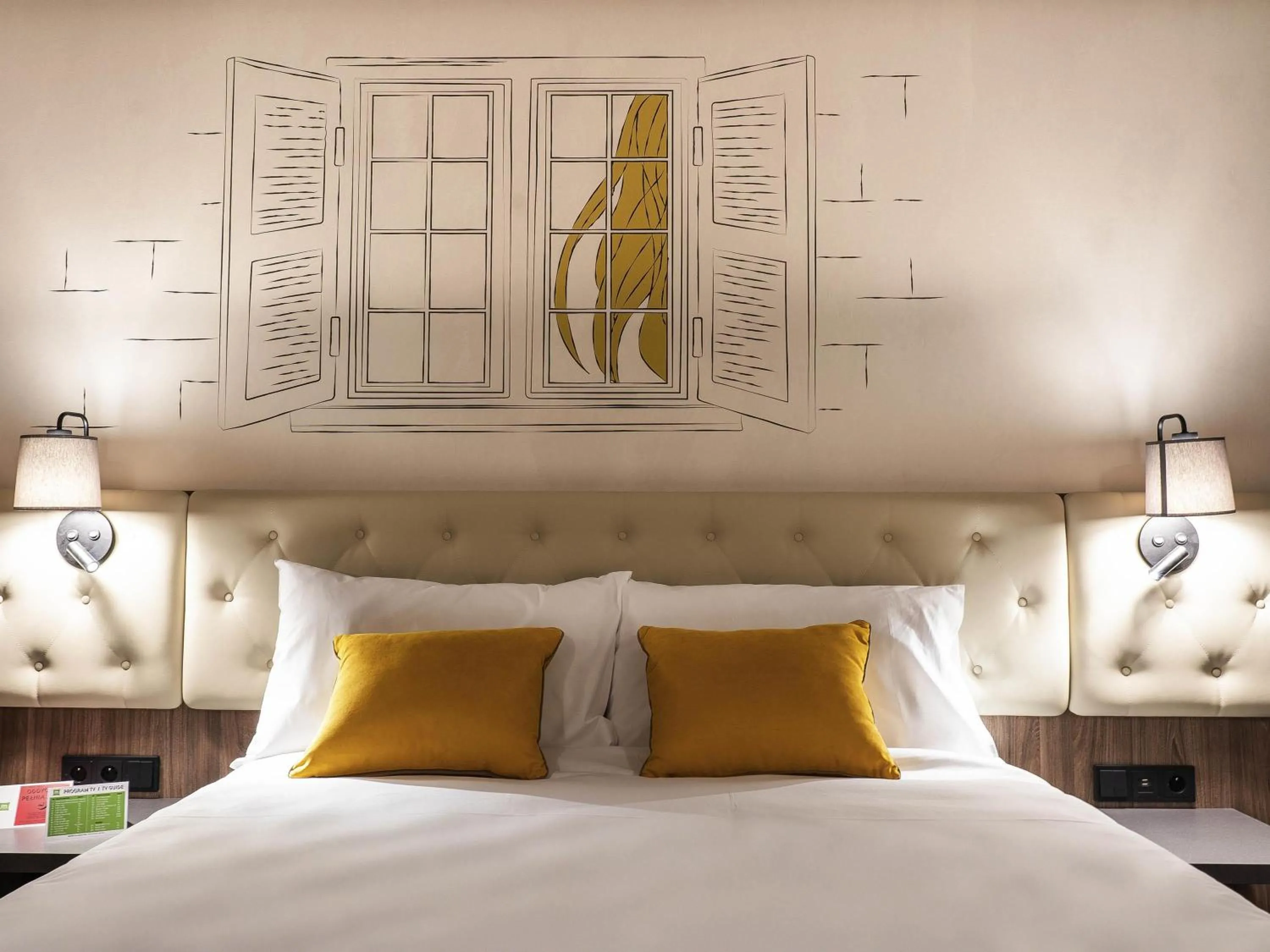 Bedroom, Bed in ibis Styles Lublin Stare Miasto