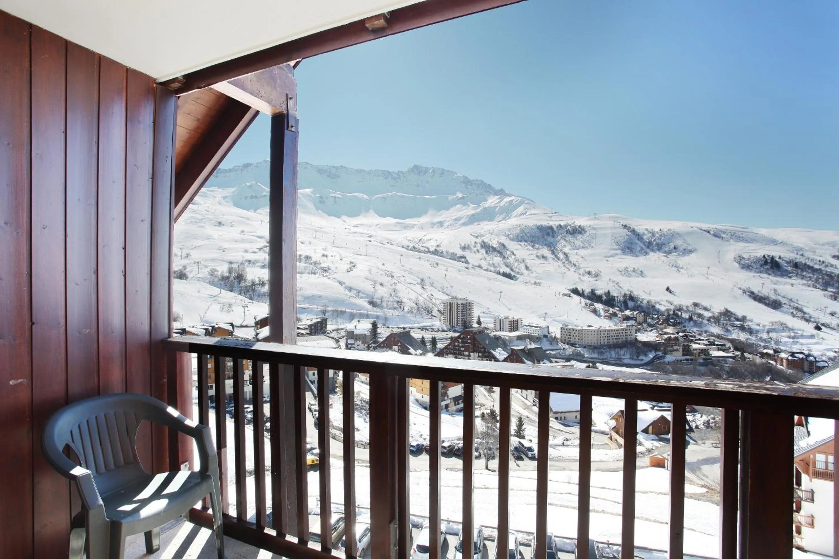 Balcony/Terrace in Résidence Odalys Les Balcons du Soleil