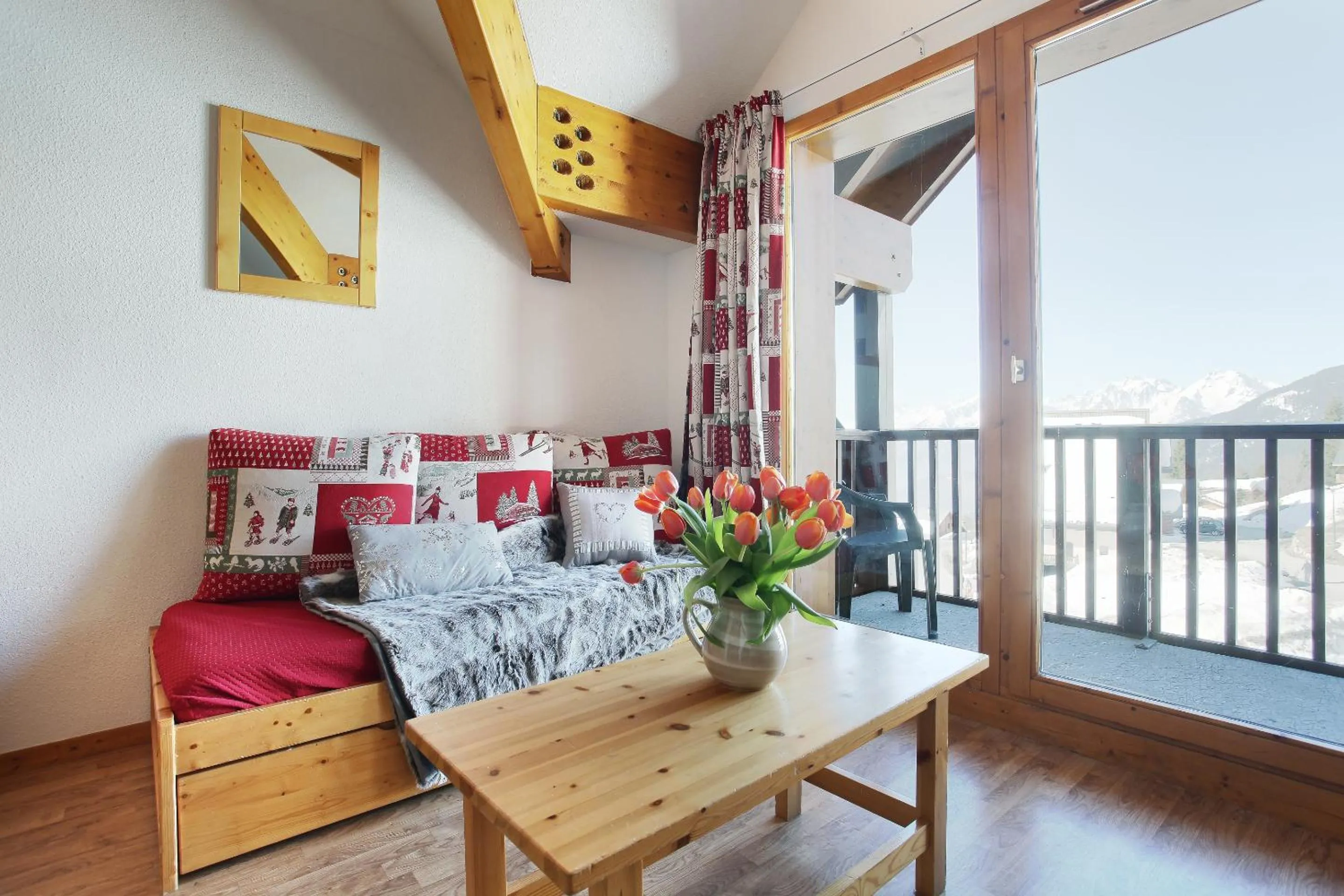 Seating area in Résidence Odalys Les Balcons du Soleil