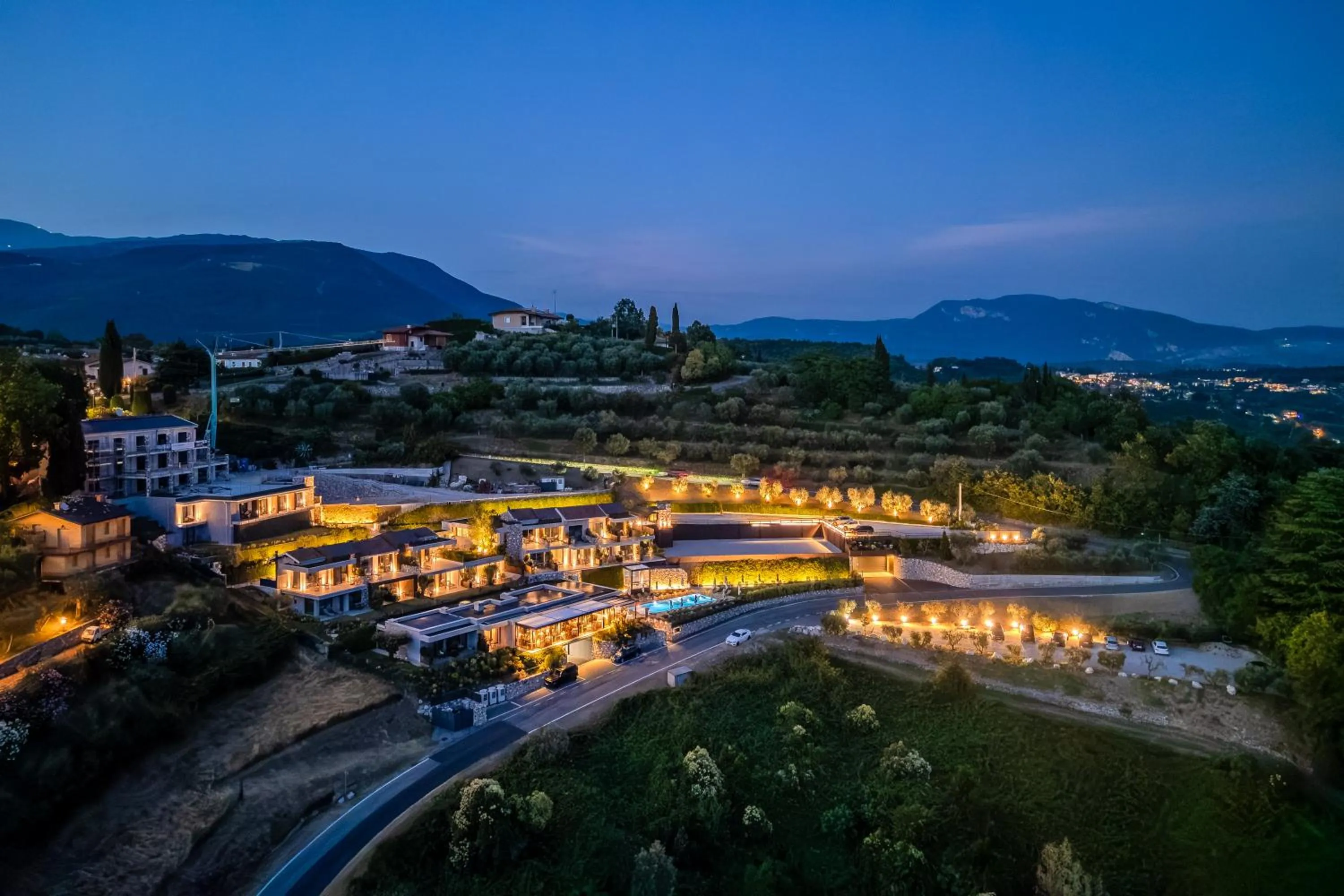 Bird's eye view in Deville & Spa