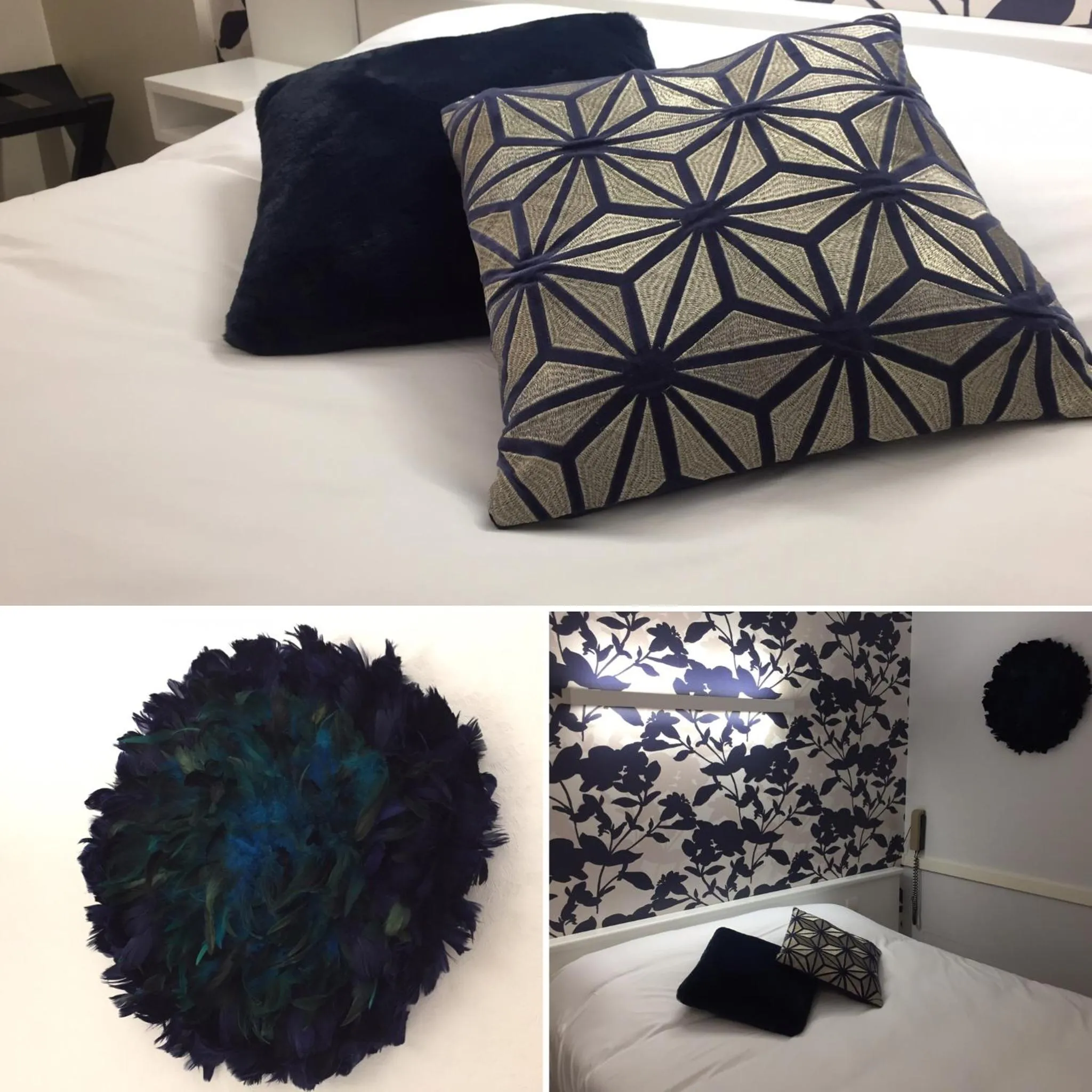 Bed in Acanthe hotel