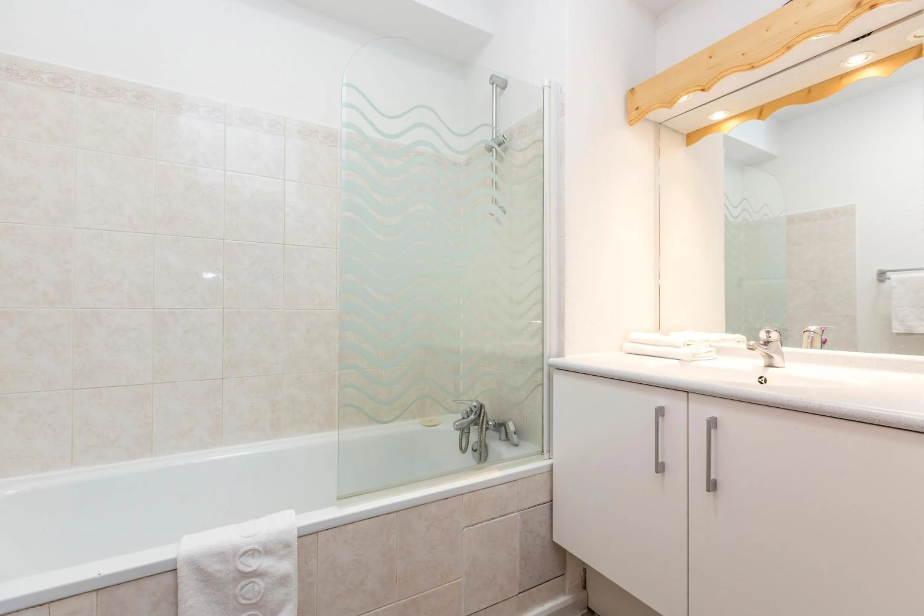 Bathroom in Résidence Odalys Les Sybelles