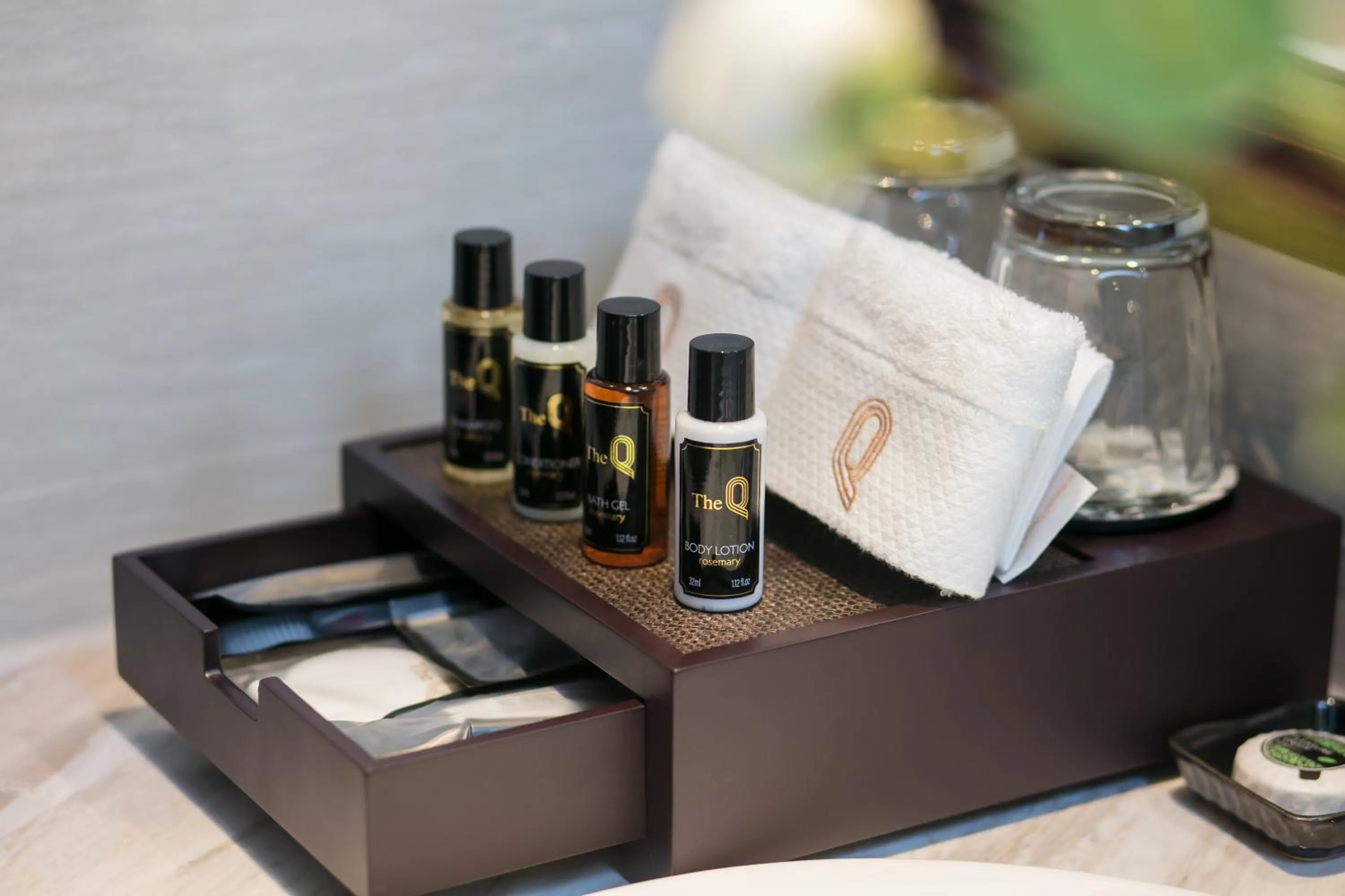 Bathroom in The Q Hotel