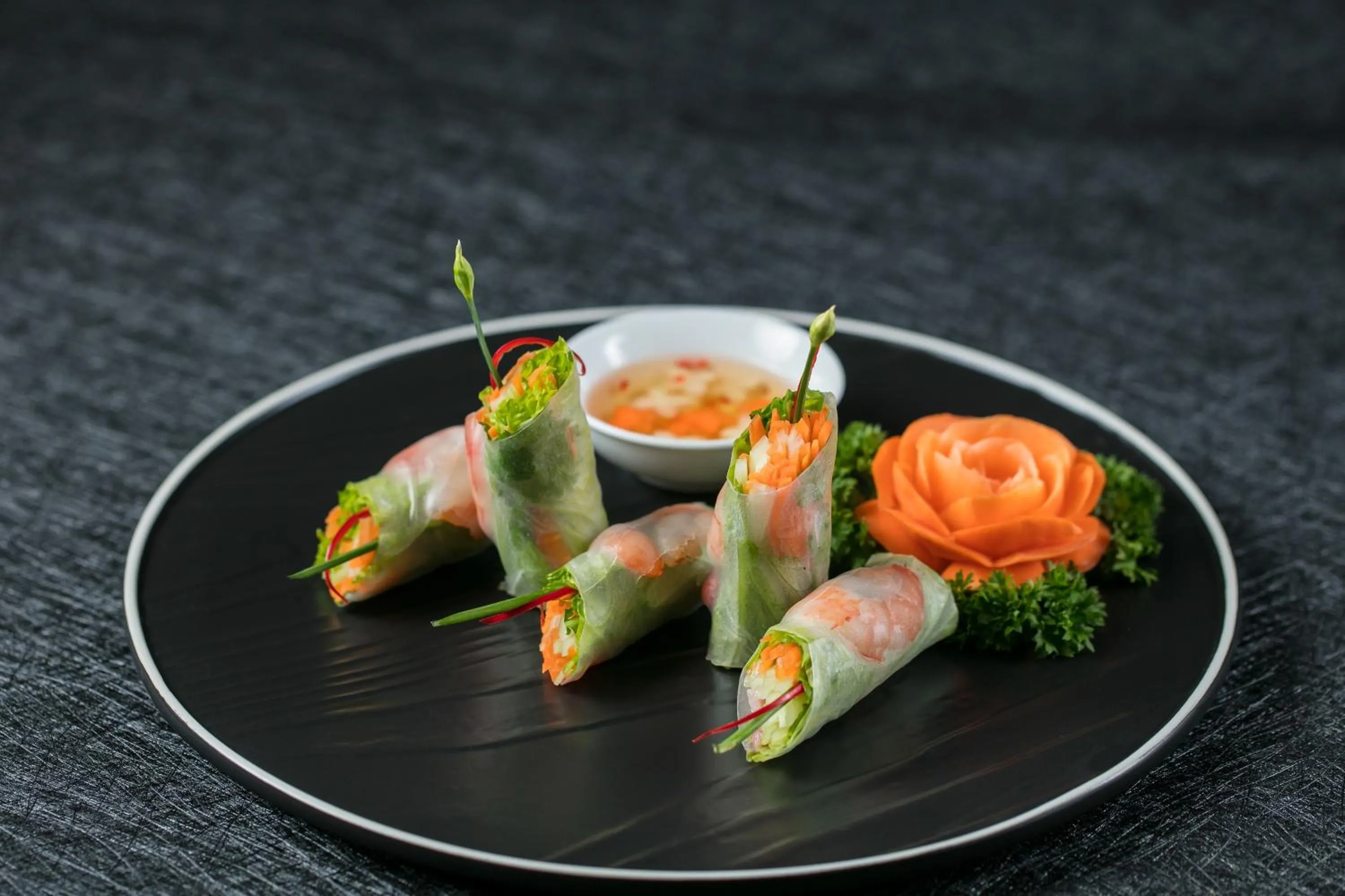 Food close-up in The Q Hotel