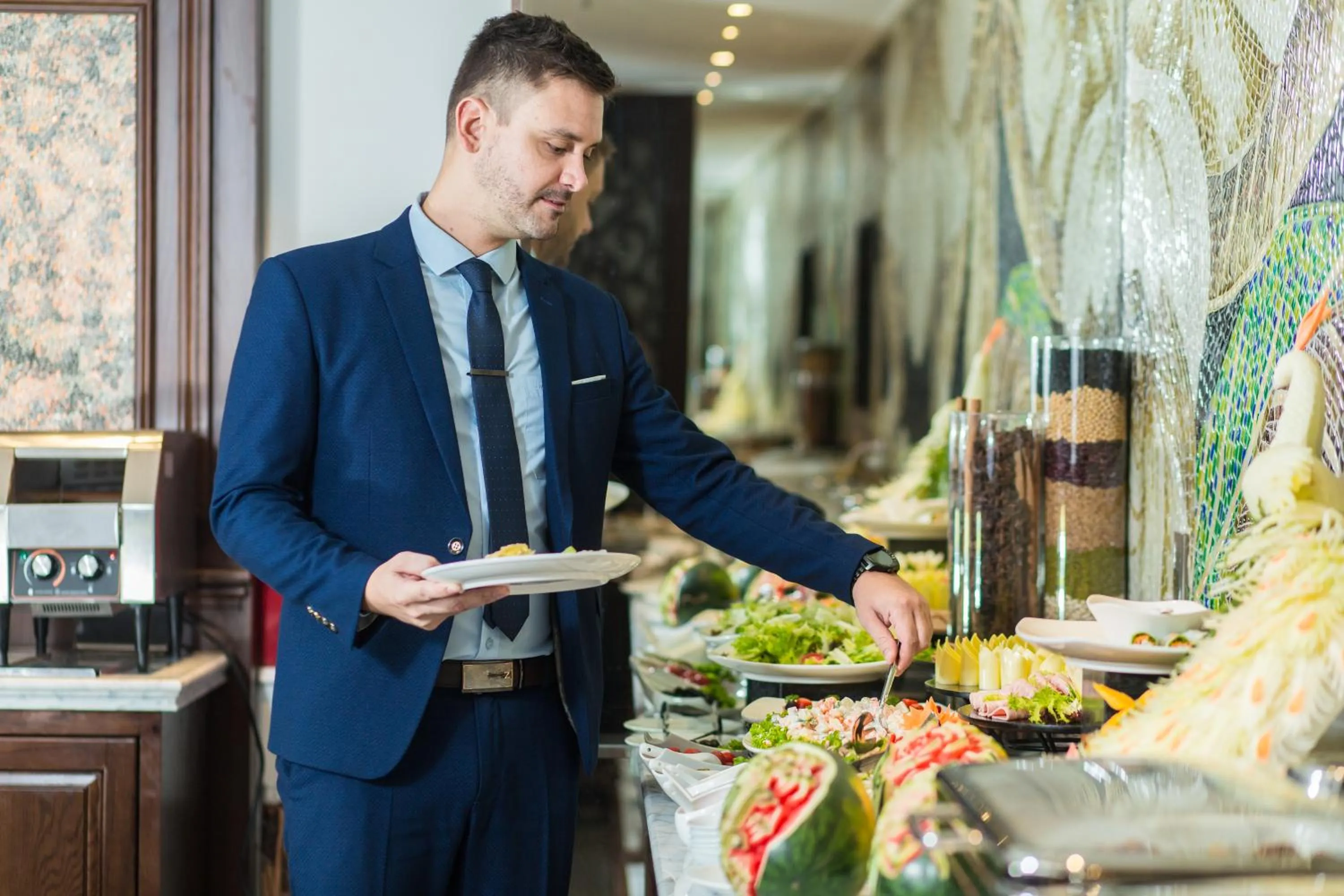 People in The Q Hotel