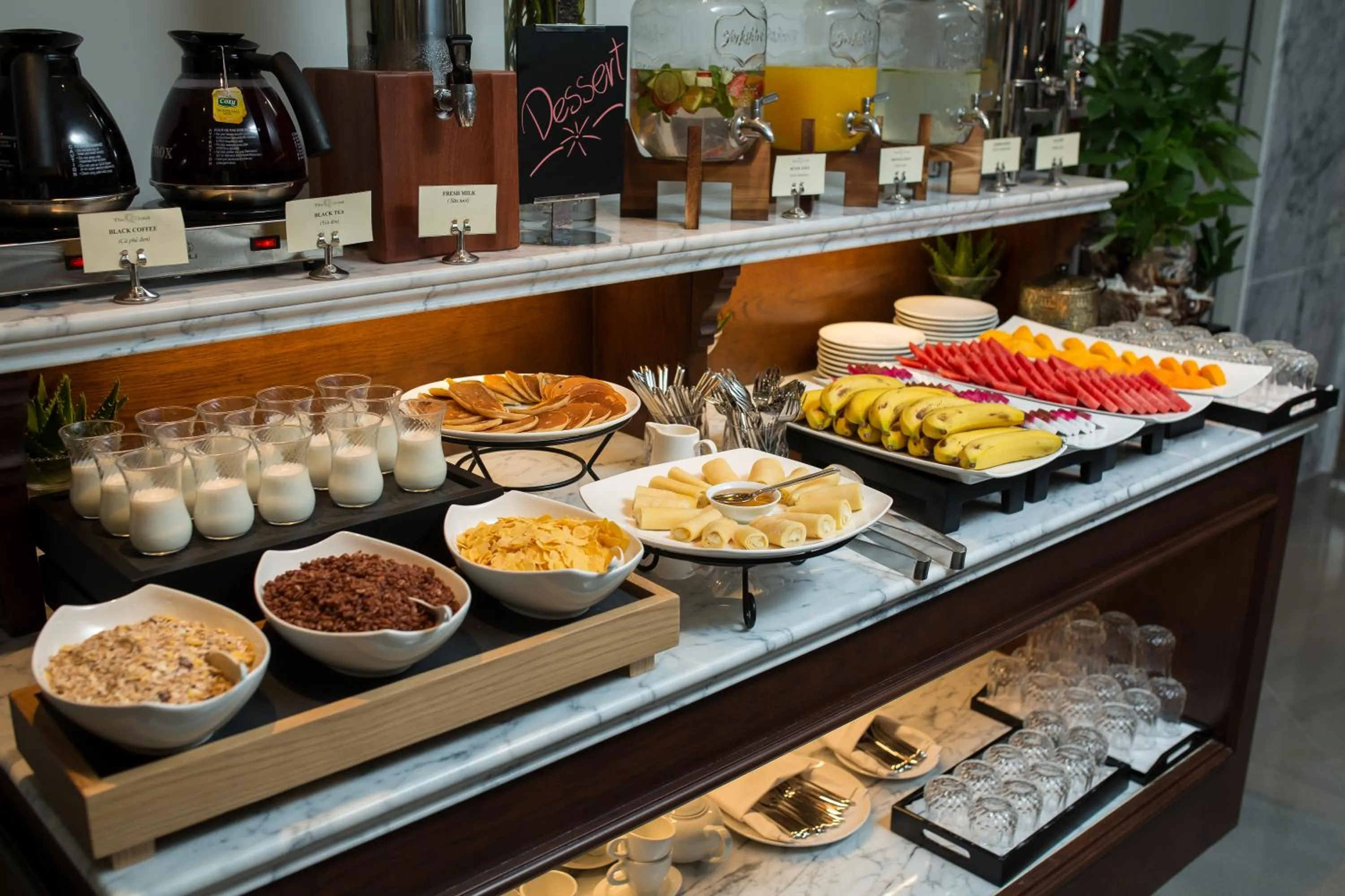 Breakfast in The Q Hotel