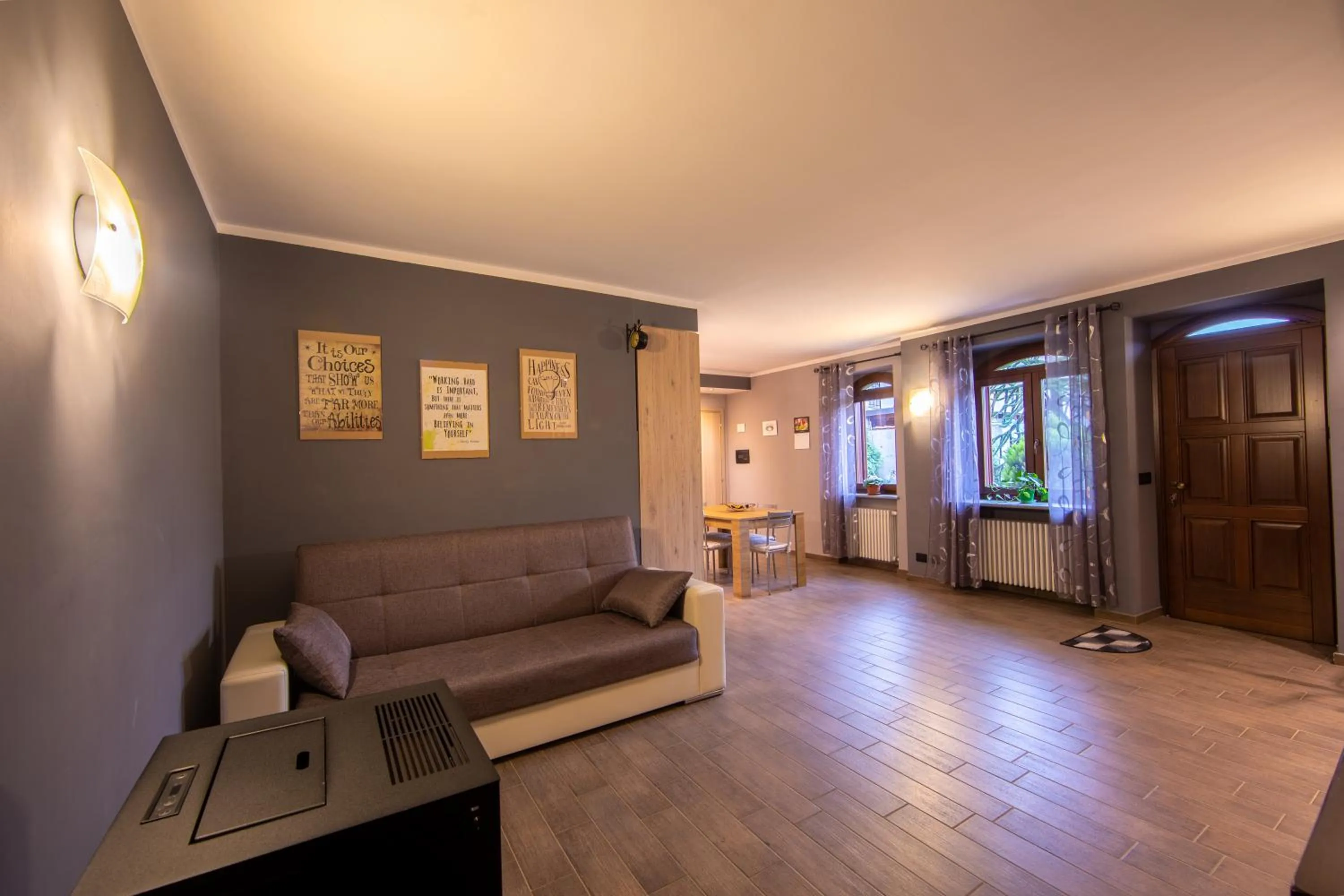 Living room in Binario 9 3/4