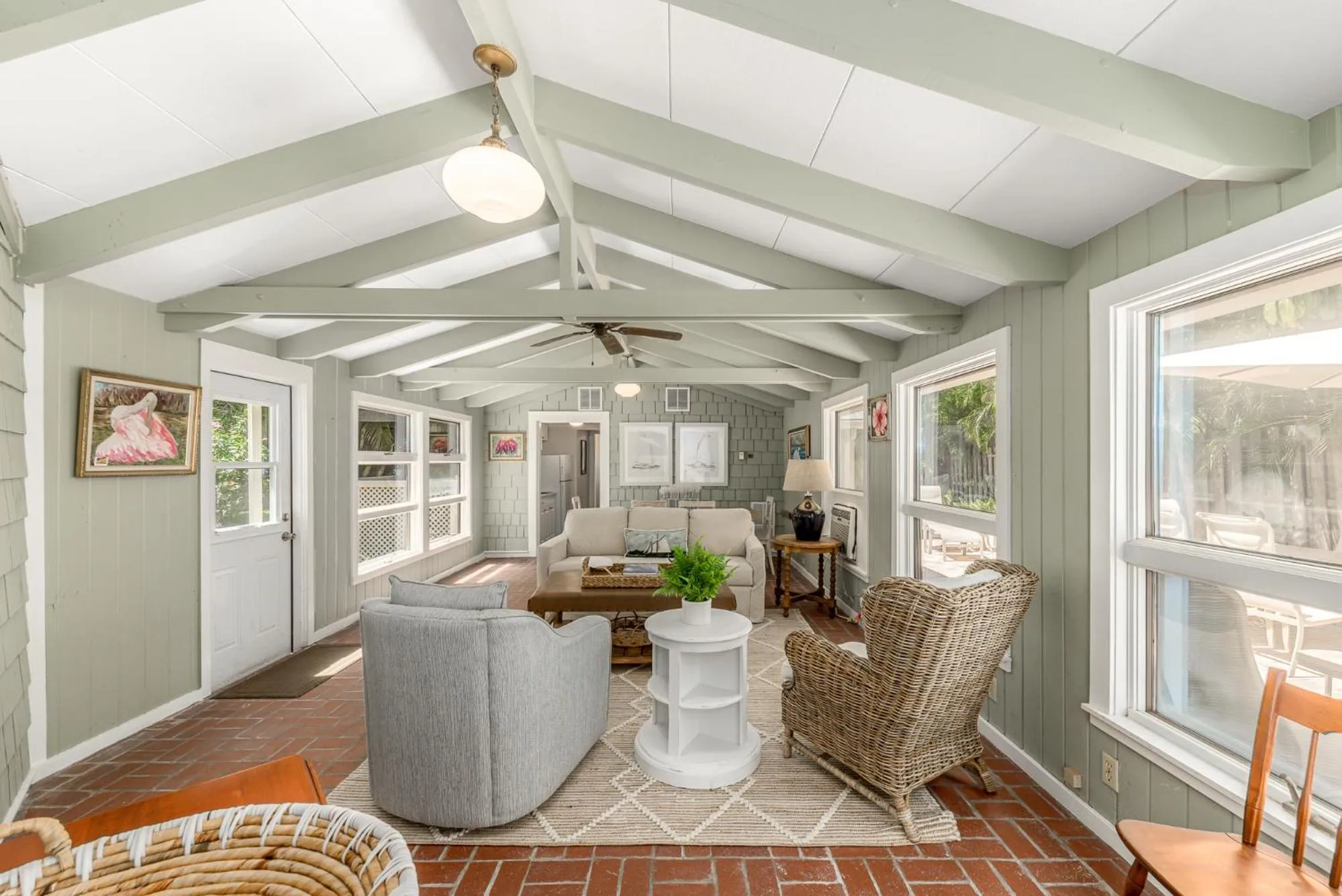Living room in Old Colorado Inn