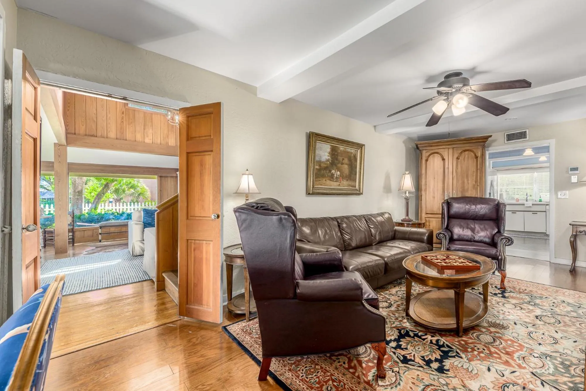 Living room in Old Colorado Inn