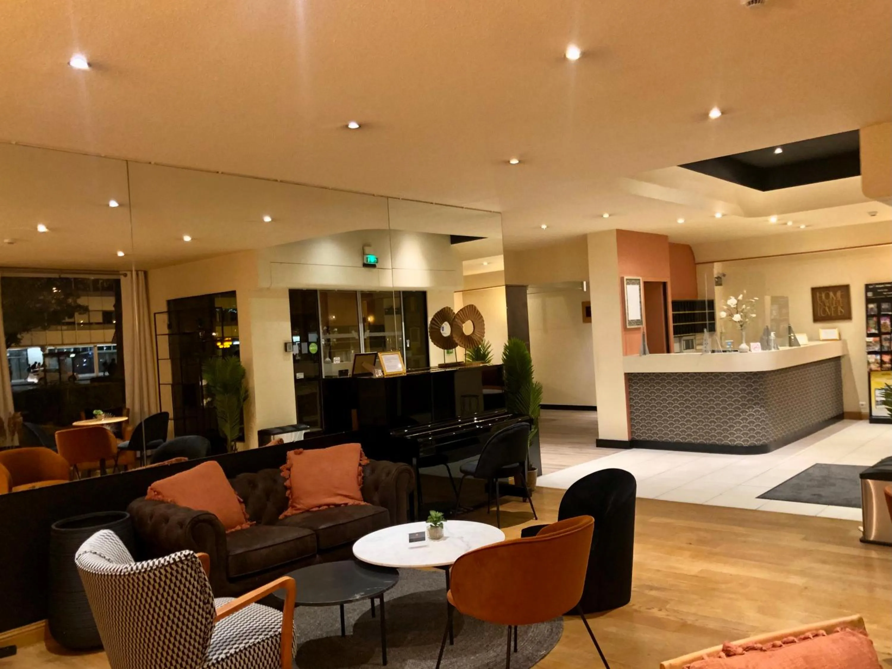 Living room in Hotel Le Progres