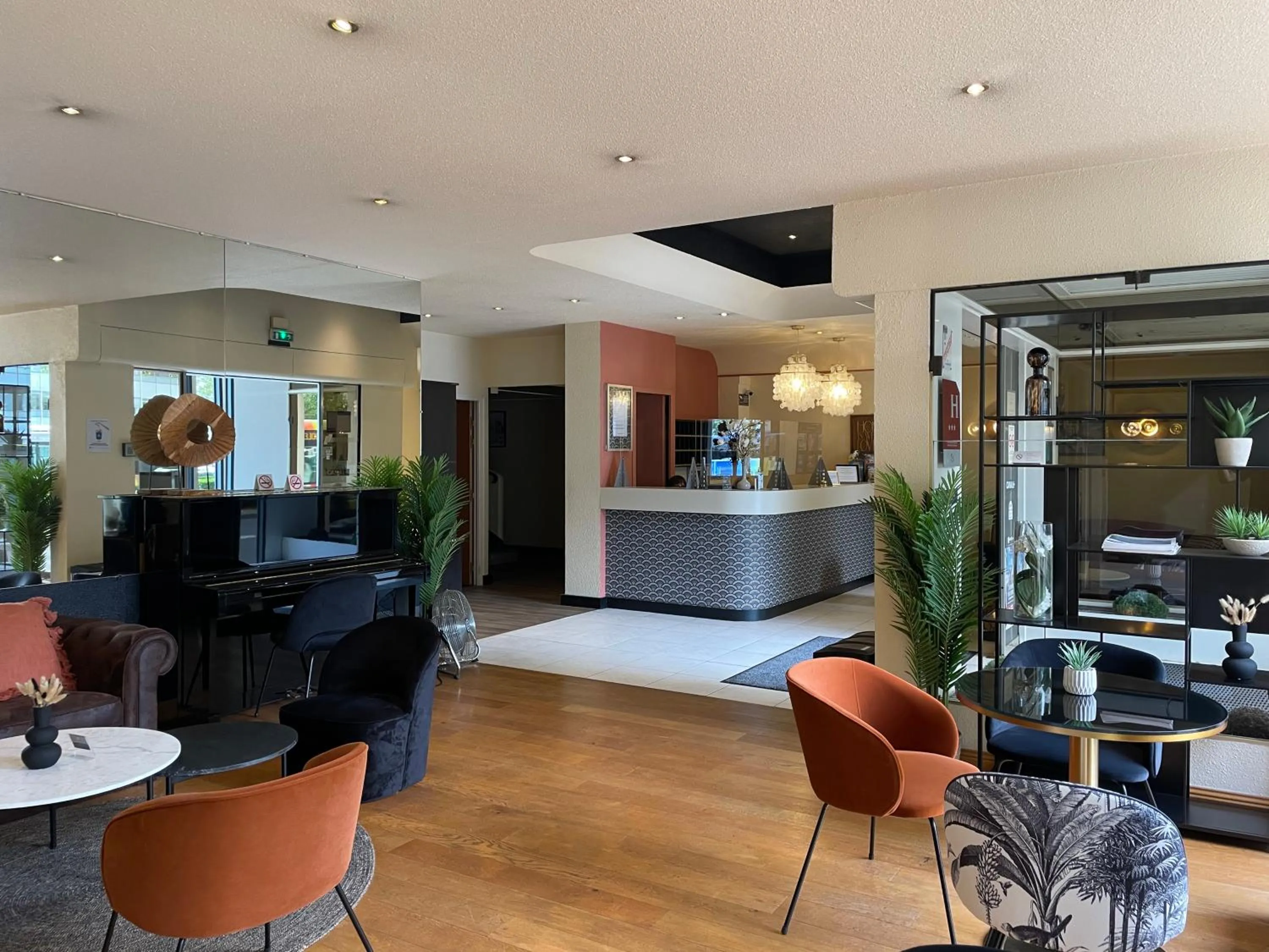 Living room in Hotel Le Progres