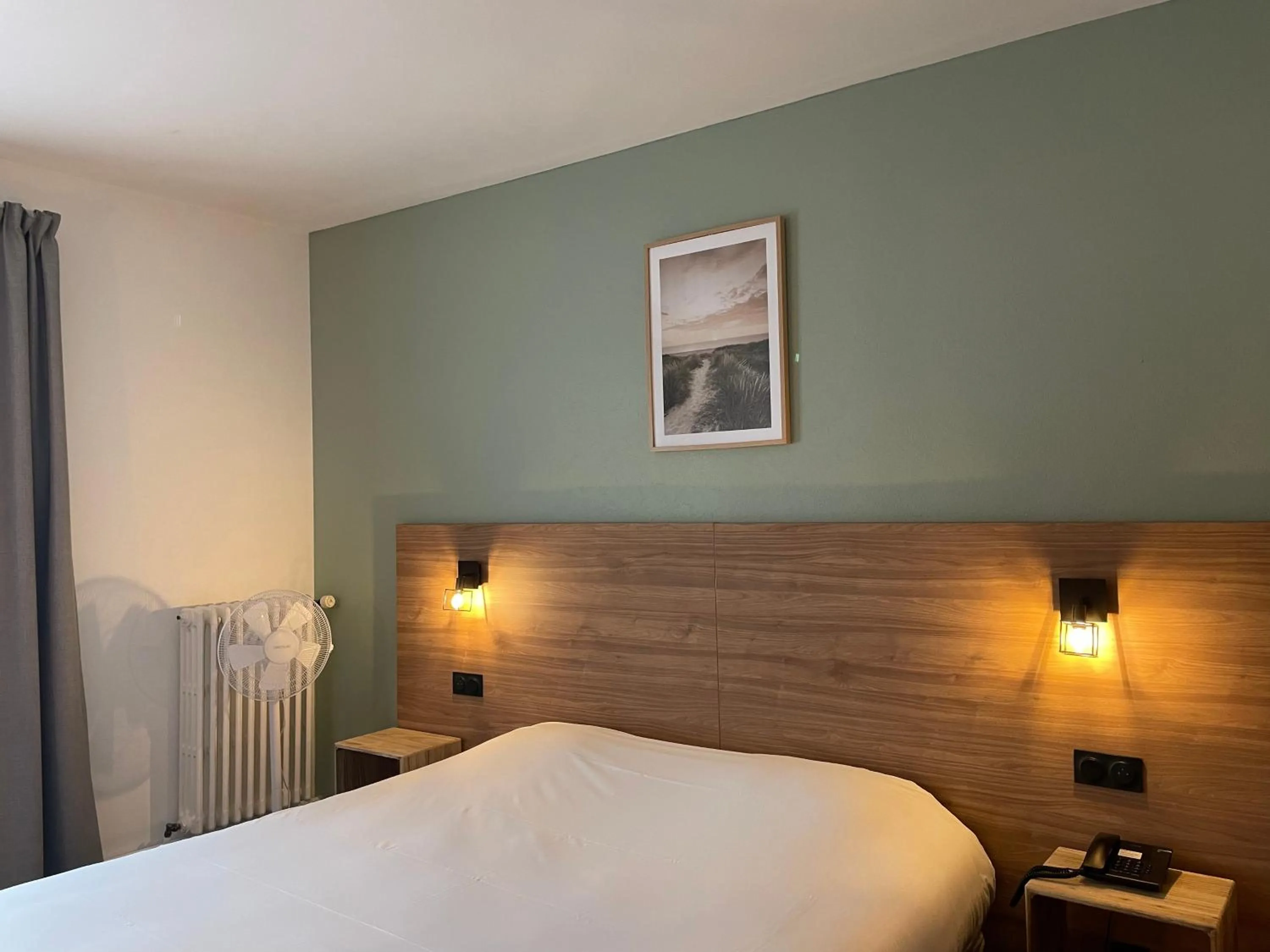 Bed in Hotel Le Progres