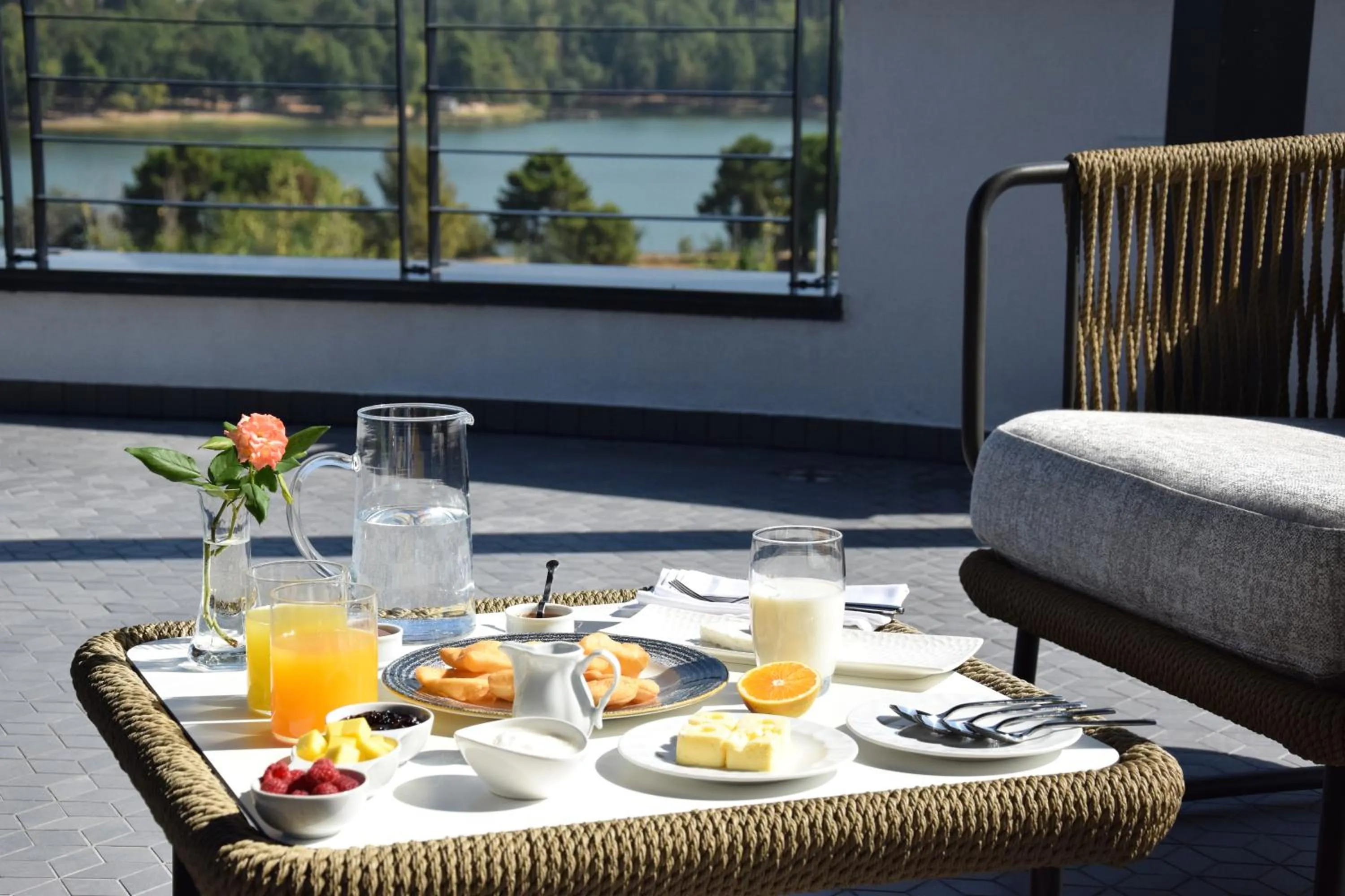 Continental breakfast in Hotel Unik