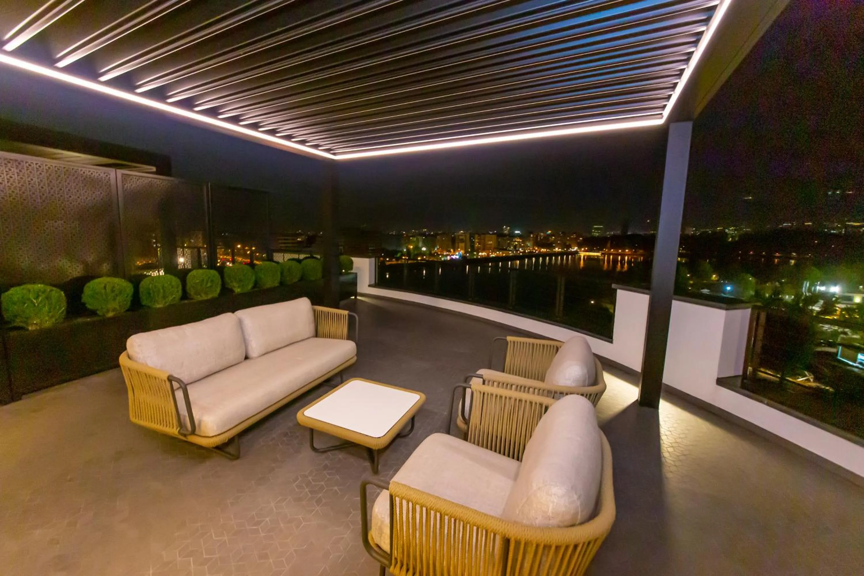 Balcony/Terrace in Hotel Unik