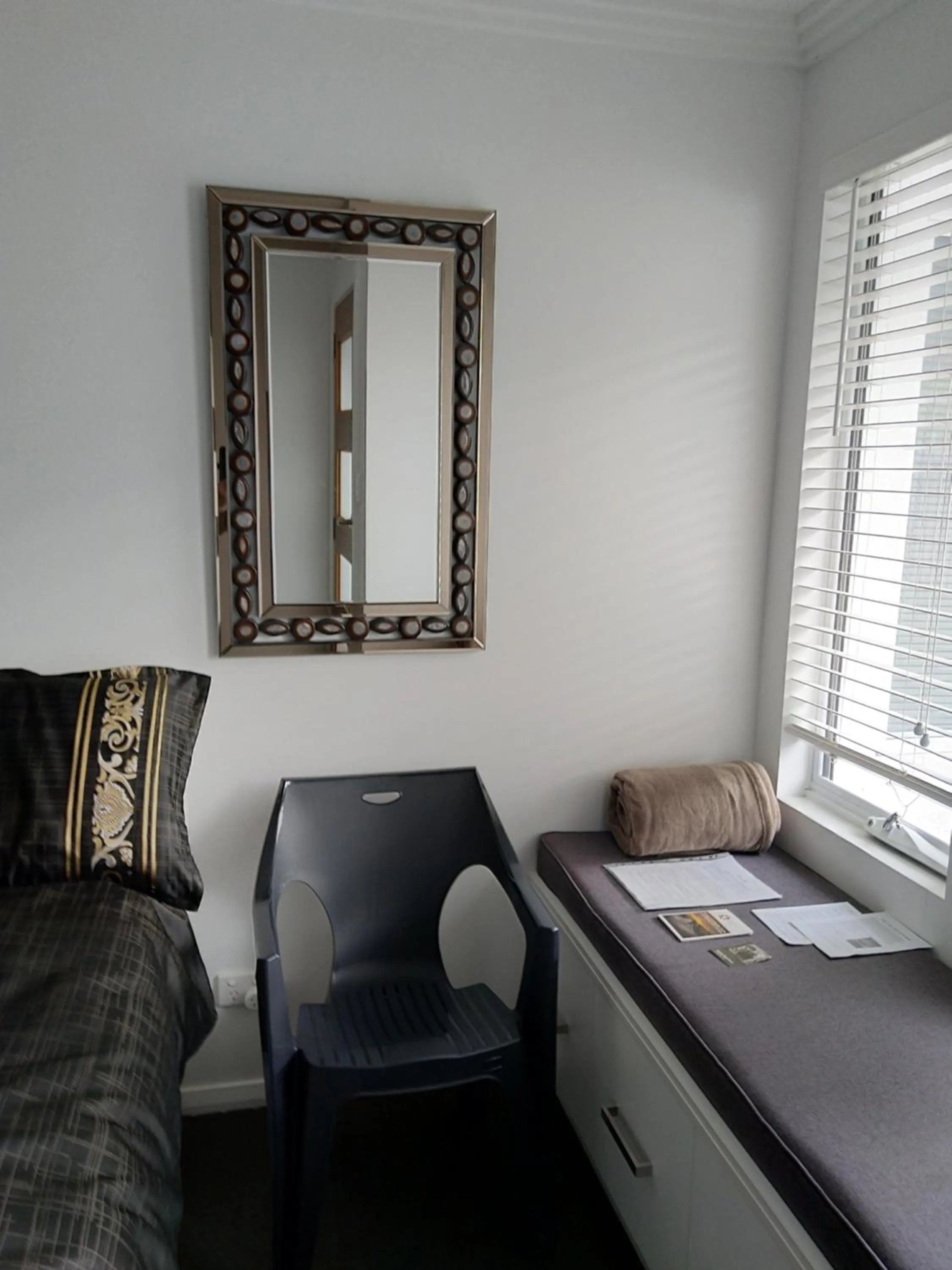 Decorative detail, Bed in C'est La Vie Bed & Breakfast