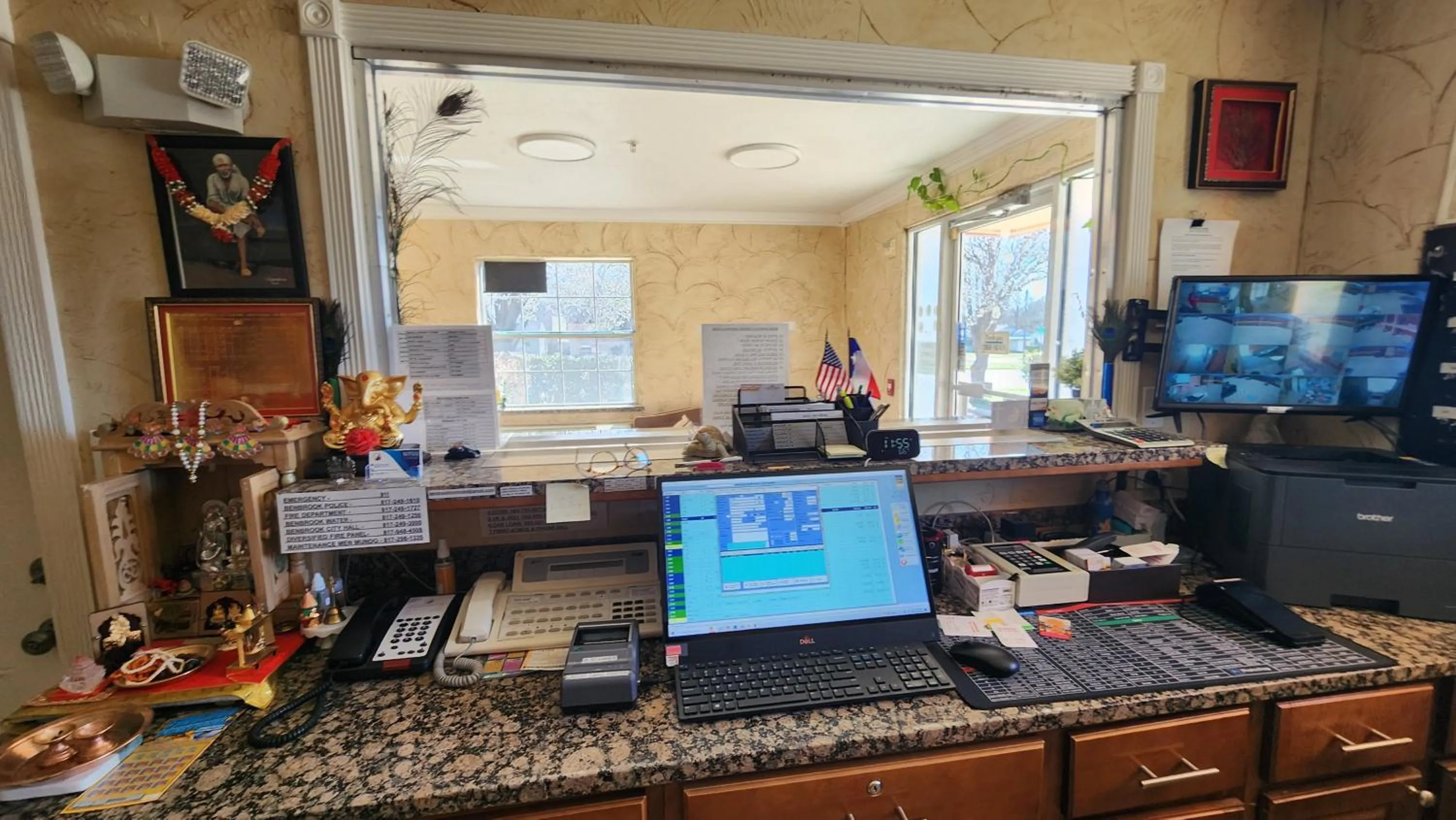 Lobby or reception in Benbrook Inn & Suites