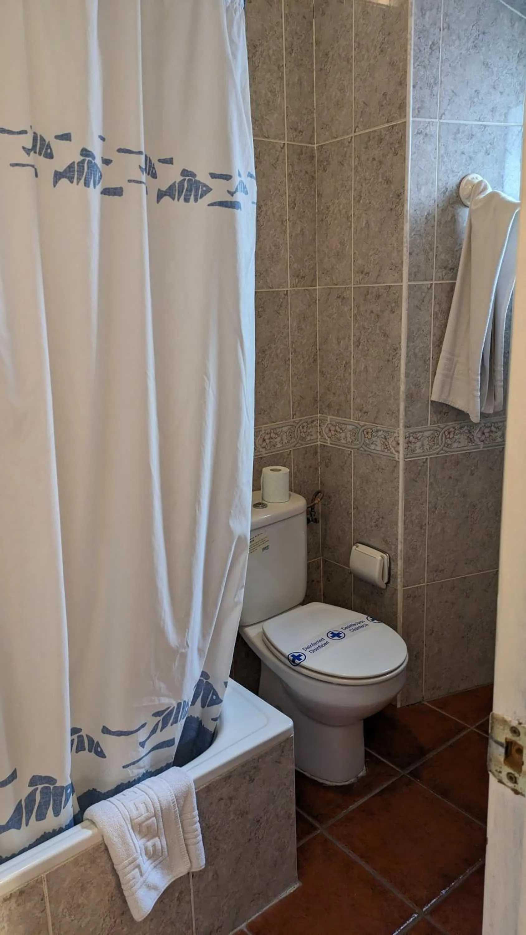 Bathroom in Hotel Las Palmeras by Vivere Stays