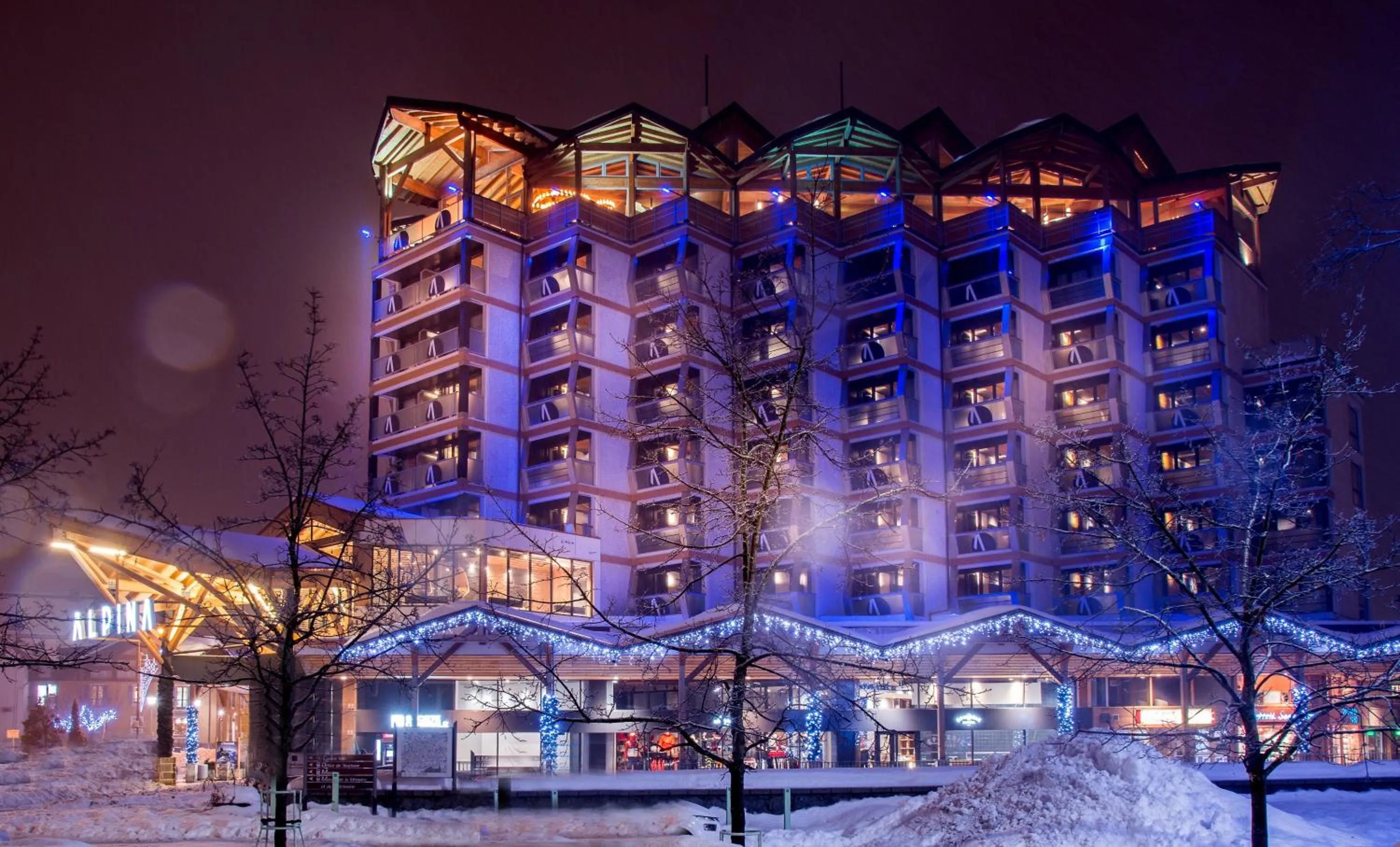 Facade/entrance in Alpina Eclectic Hotel