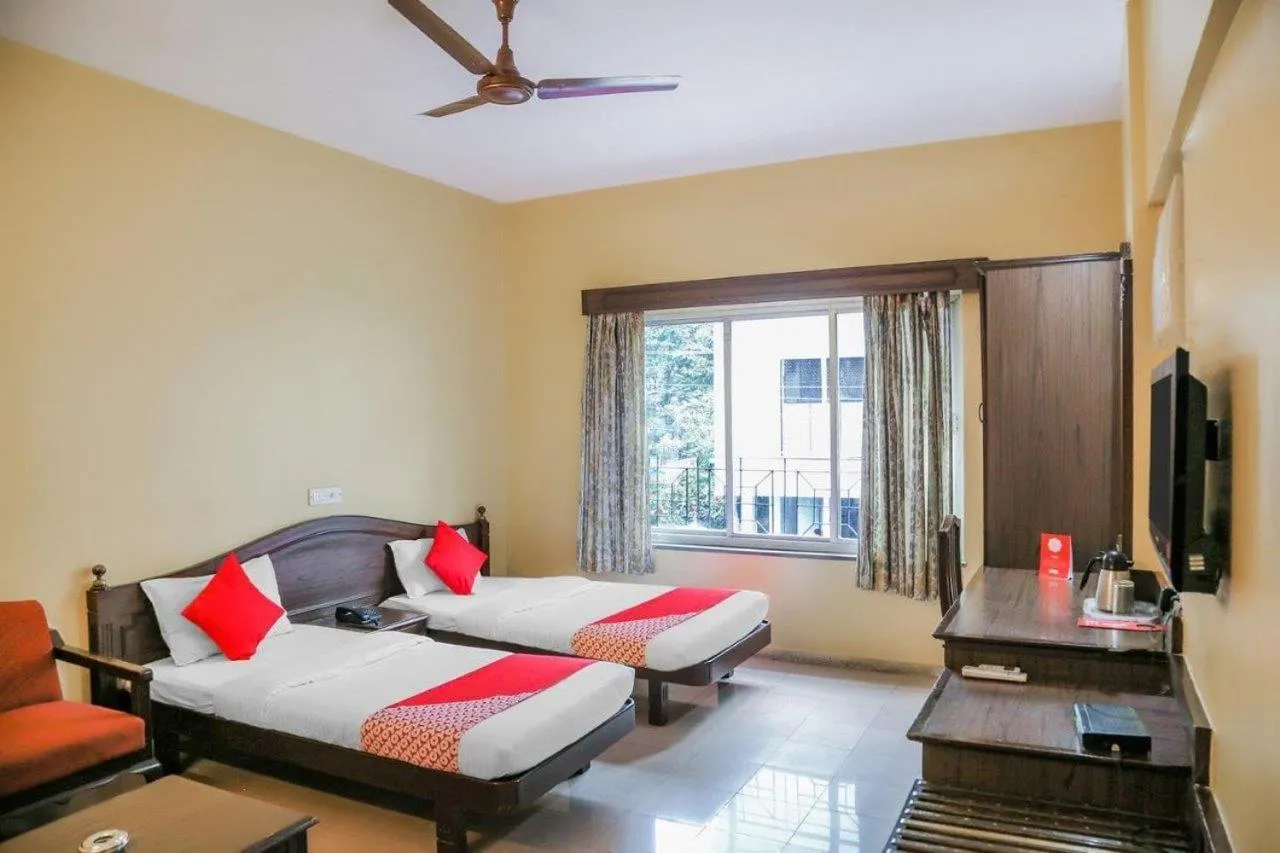 Bed in Hotel Nandanvan Annexe
