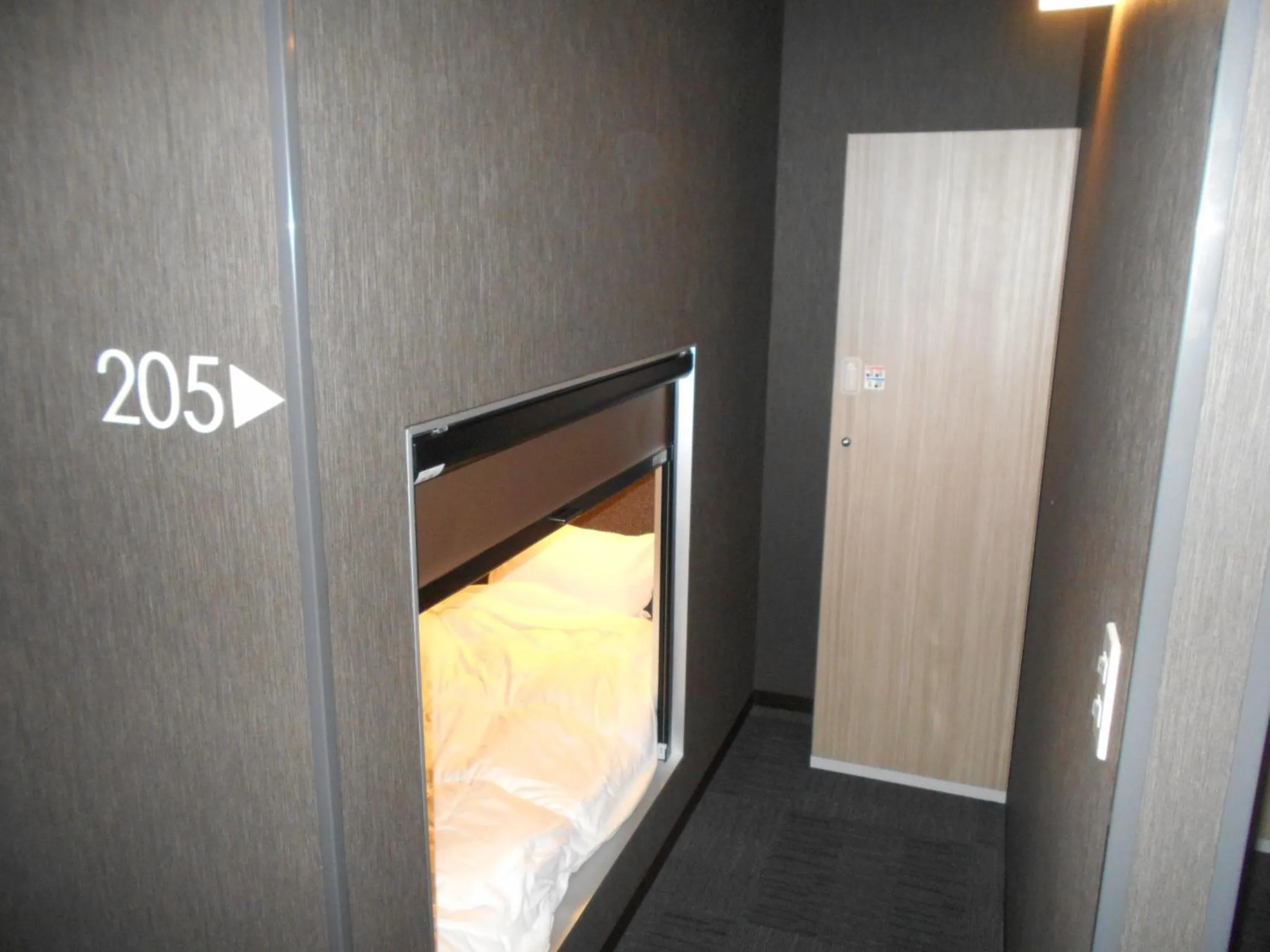 Photo of the whole room, Bed in BIZCOURT CABIN SUSUKINO (Male Only)