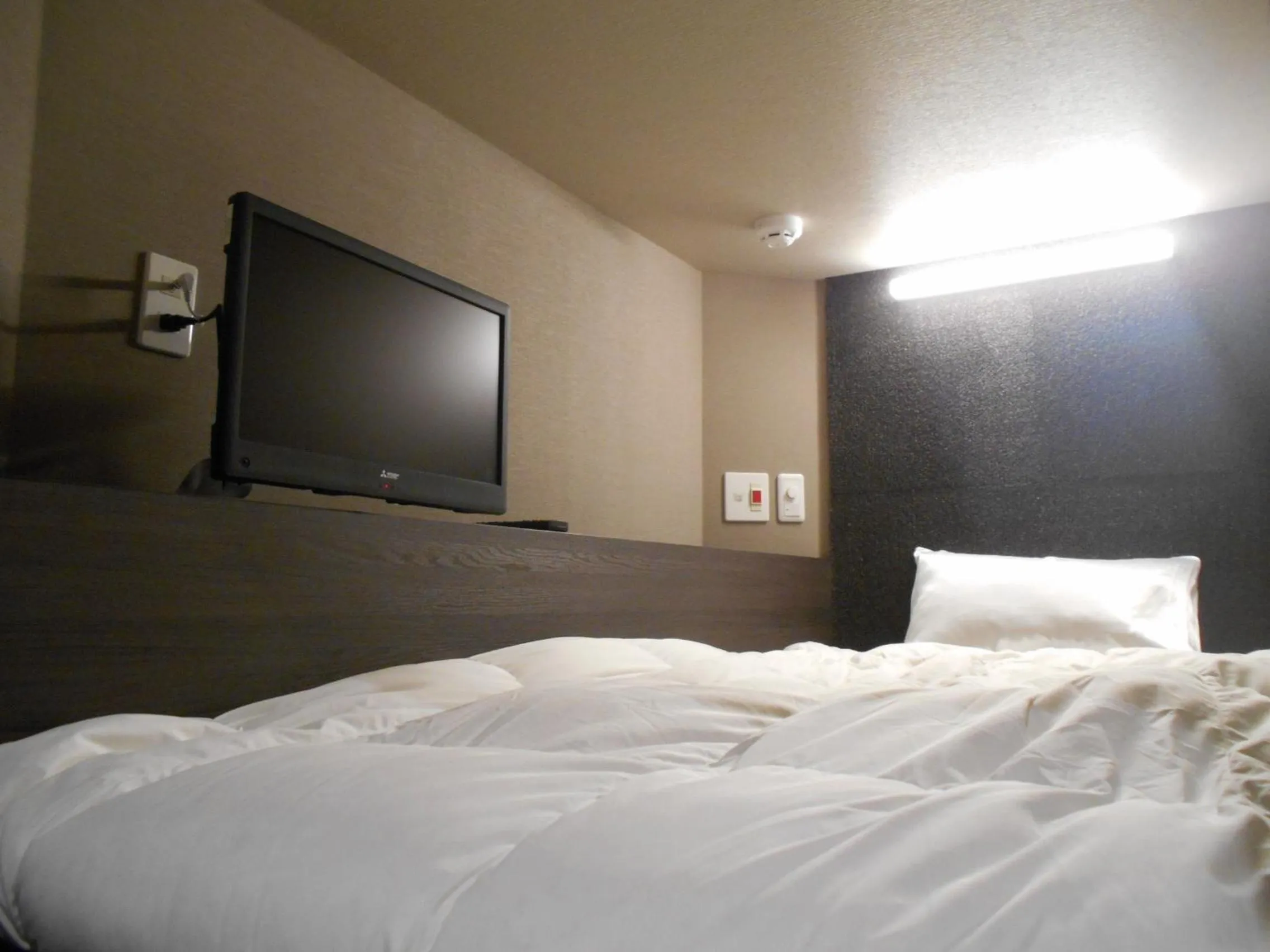 Photo of the whole room, Bed in BIZCOURT CABIN SUSUKINO (Male Only)