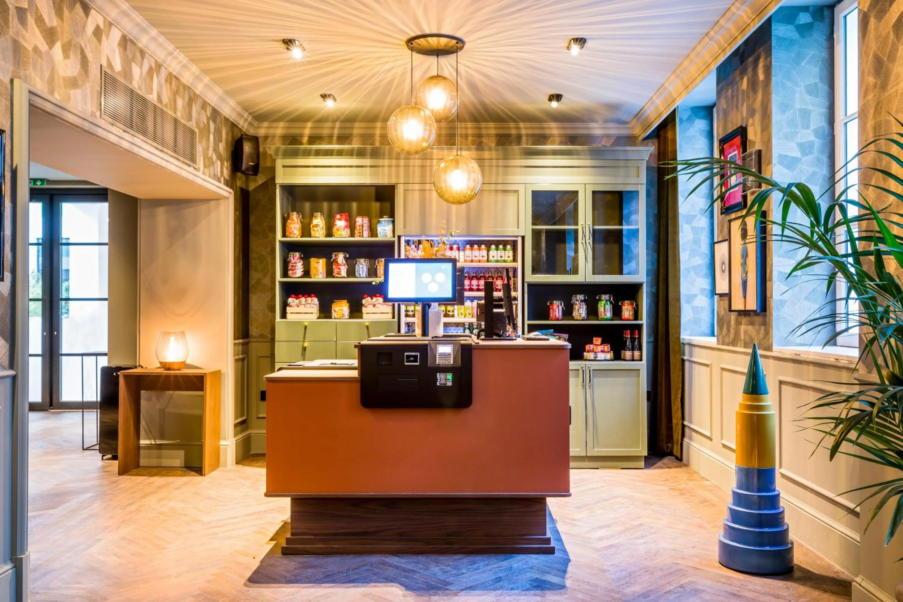 Lobby or reception in Le Grand Quartier